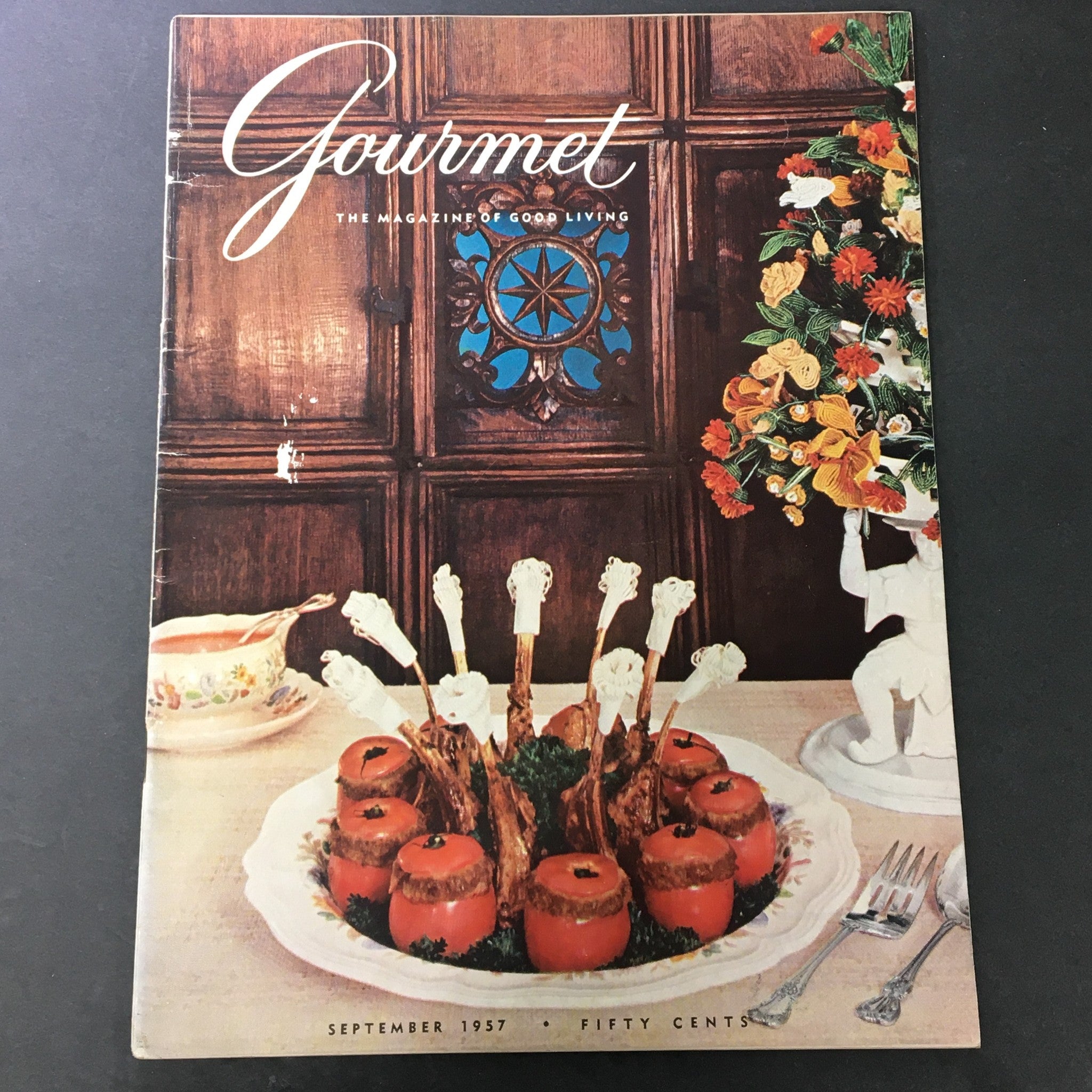 VTG Gourmet The Magazine of Good Living September 1957 - Land of Mamaliga