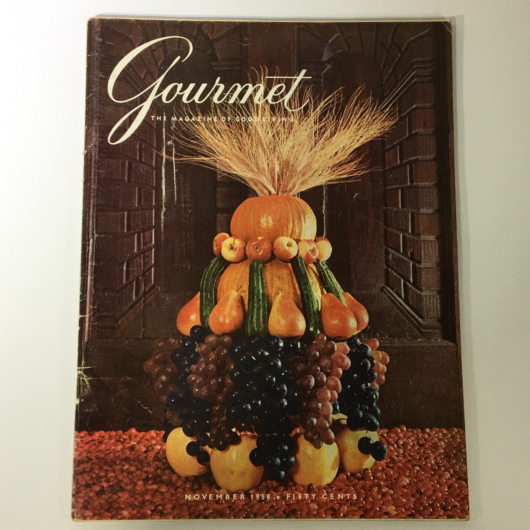 VTG Gourmet The Magazine of Good Living November 1958 - Viennese Memoir Dinner