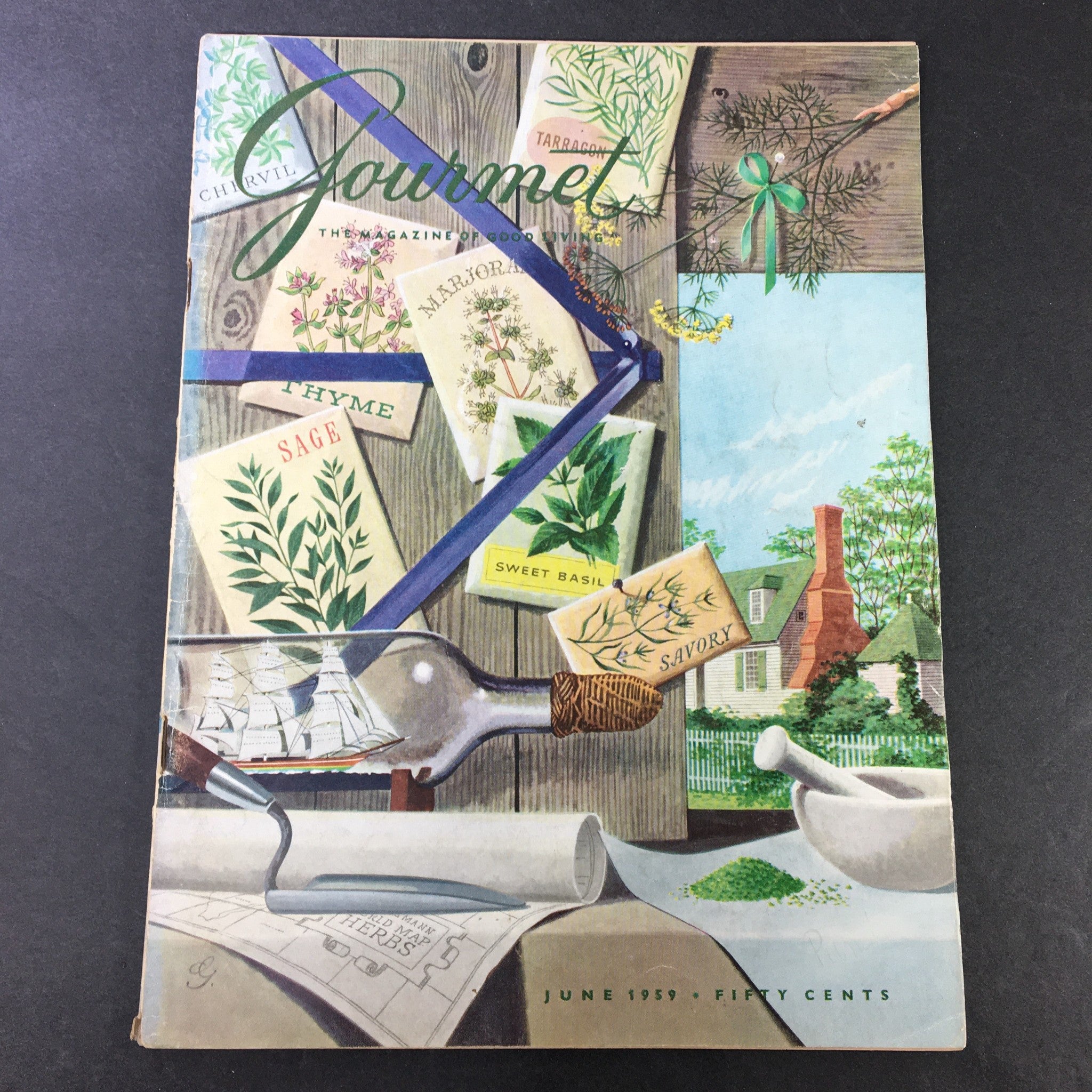 VTG Gourmet The Magazine of Good Living June 1959 - Norwegian Journey