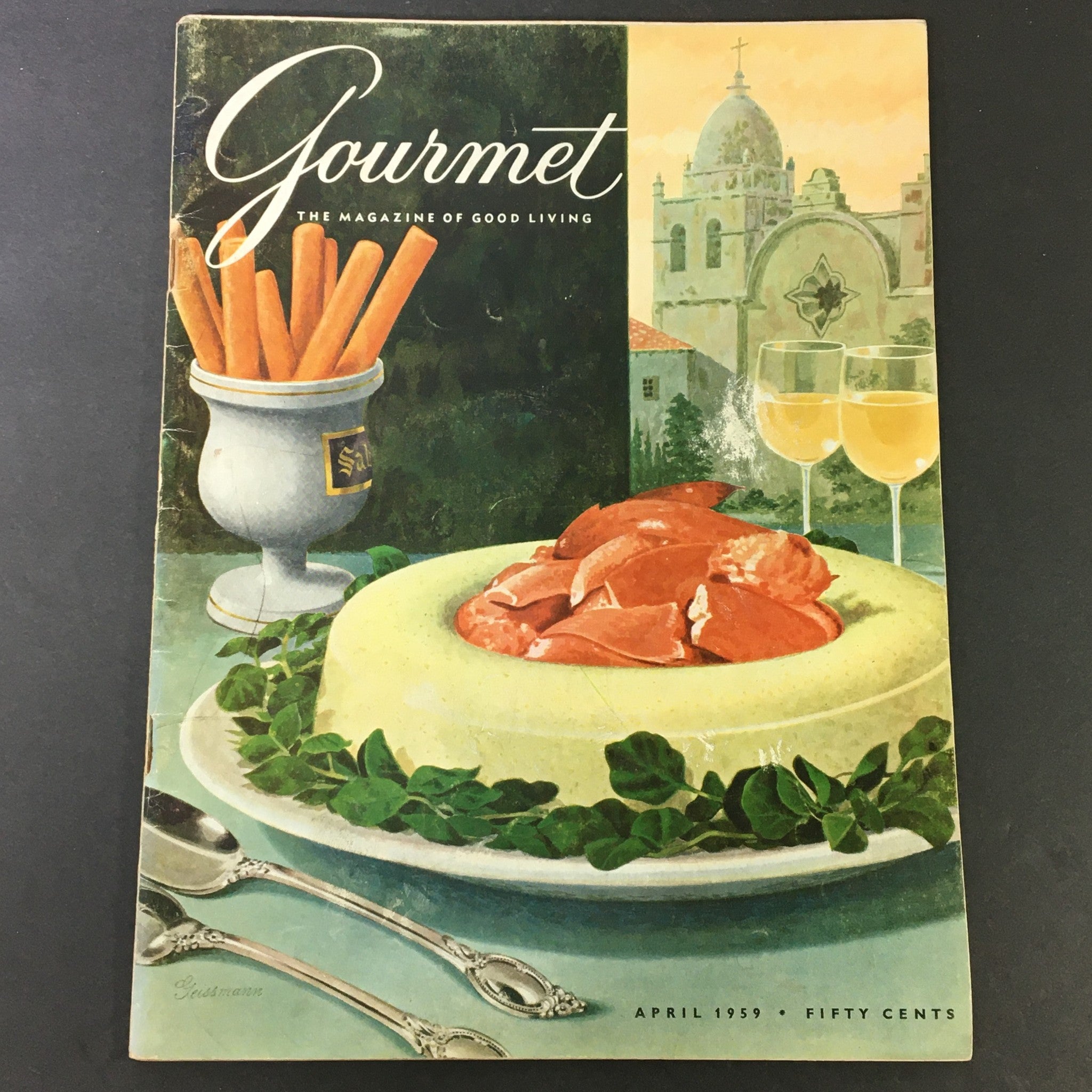 VTG Gourmet The Magazine of Good Living April 1959 - Avocado Advocates