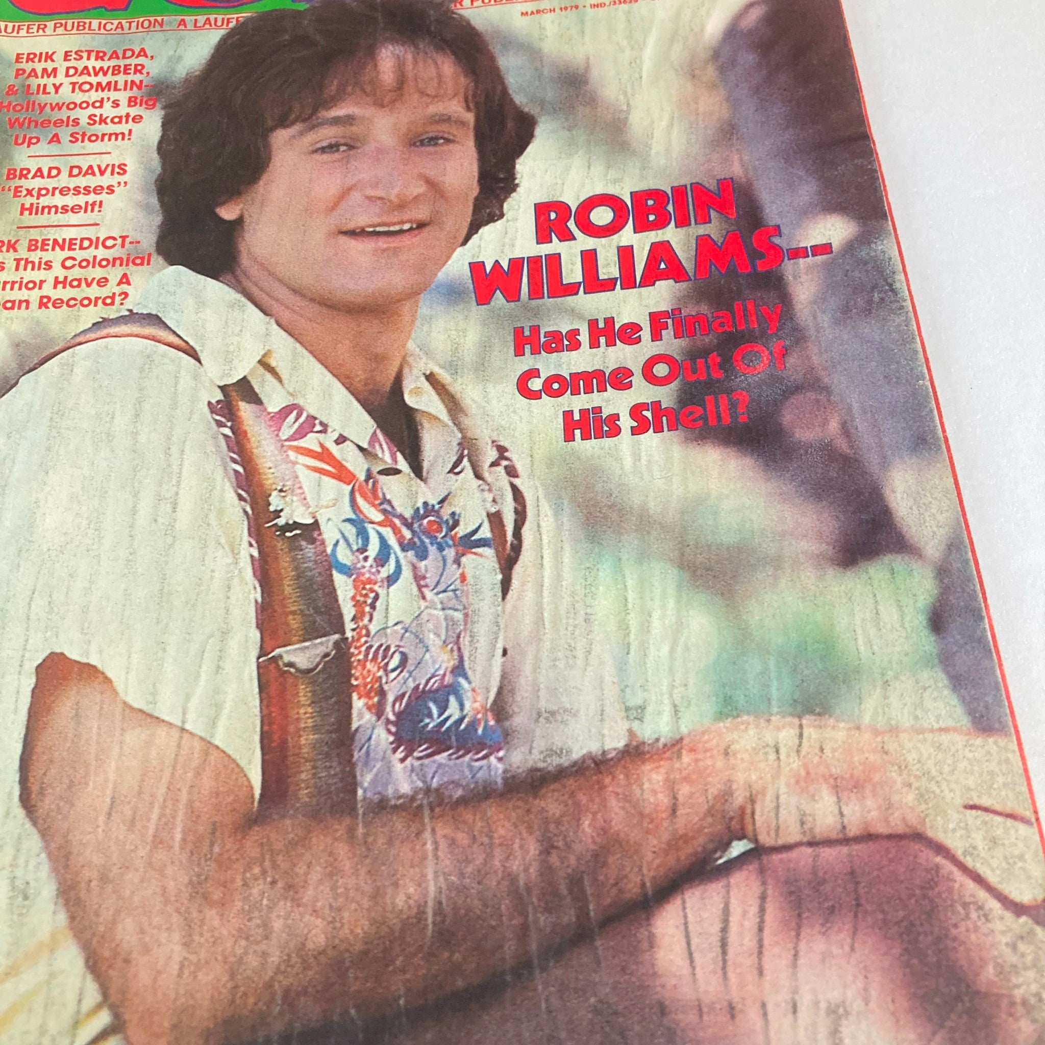 VTG Rona Barrett's Gossip Magazine March 1979 Robin Williams No Label