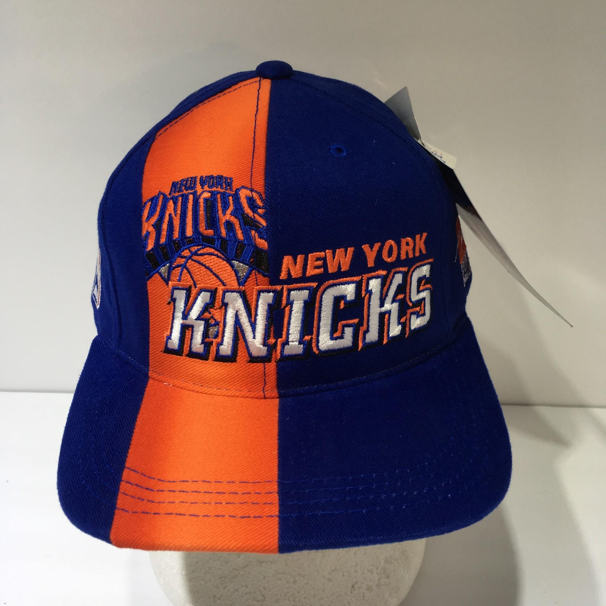 VTG NBA New York Knicks Sports Specialties Two Toned Snapback Cap Hat OSFA NWT