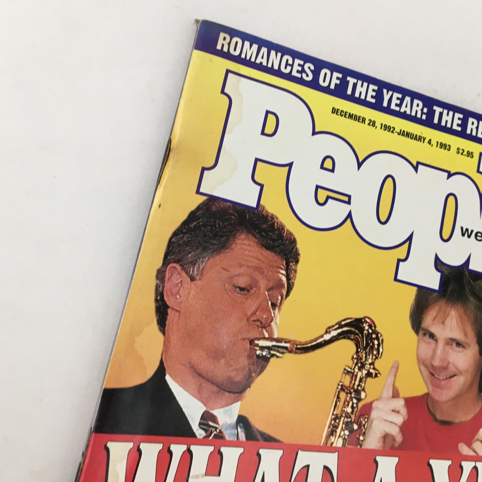 People Weekly Magazine December 1992 Princess Diana & Bill Clinton No Label