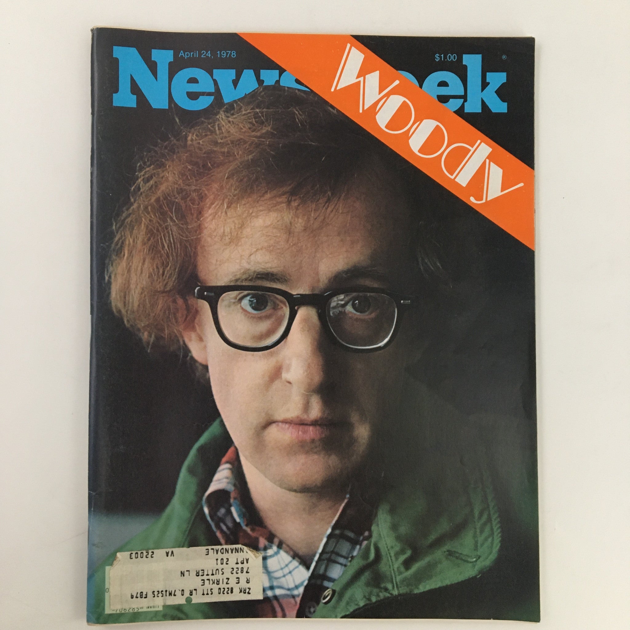 Newsweek Magazine April 24 1978 American Film Director Woody Allen