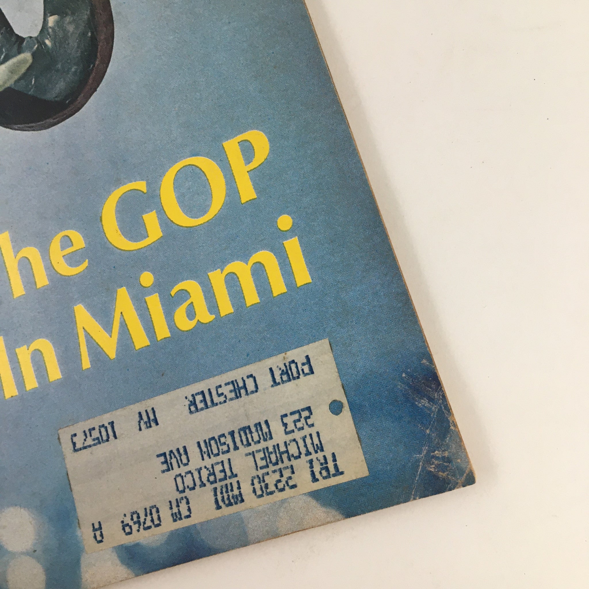 Newsweek Magazine August 12 1968 The GOP Republican Party in Miami