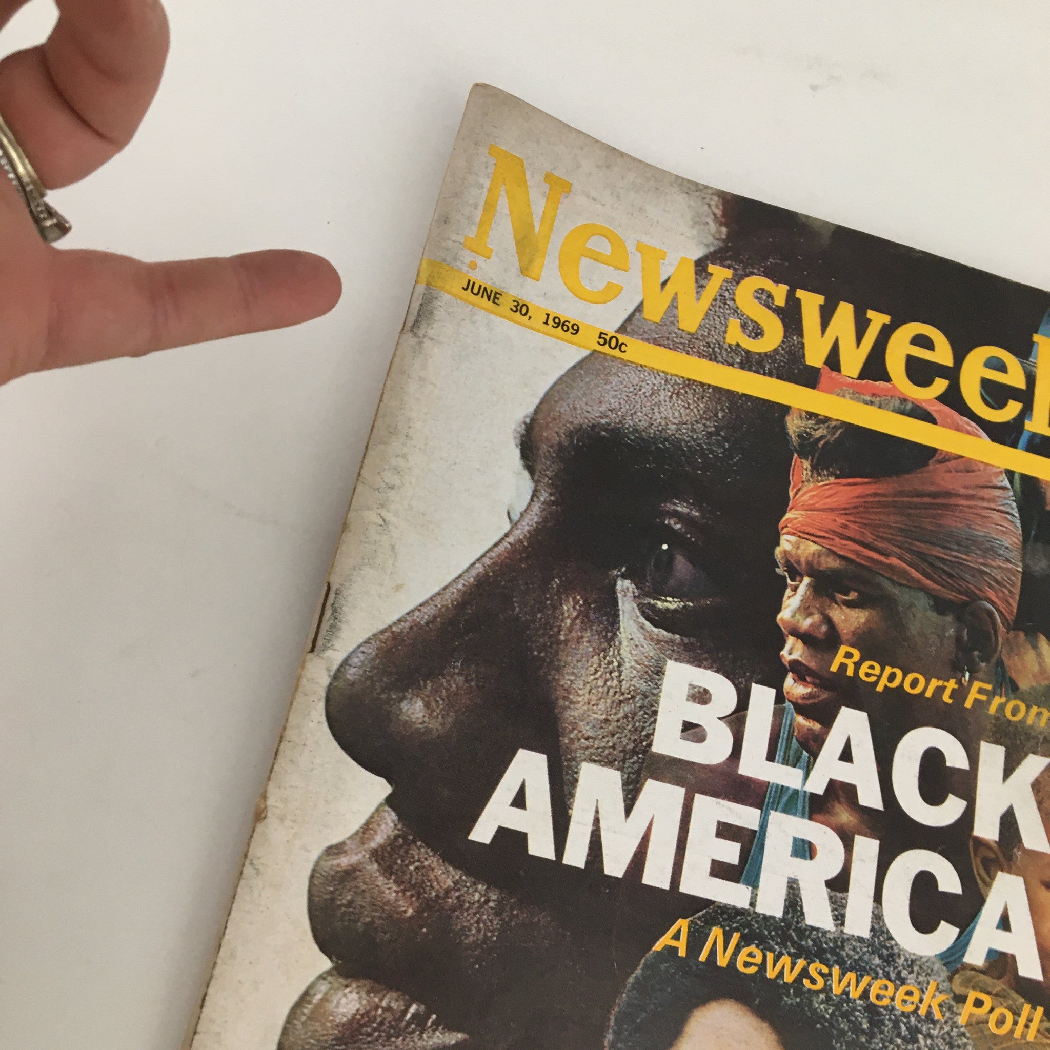 Newsweek Magazine June 30 1969 Report From Black America A Newsweek Poll