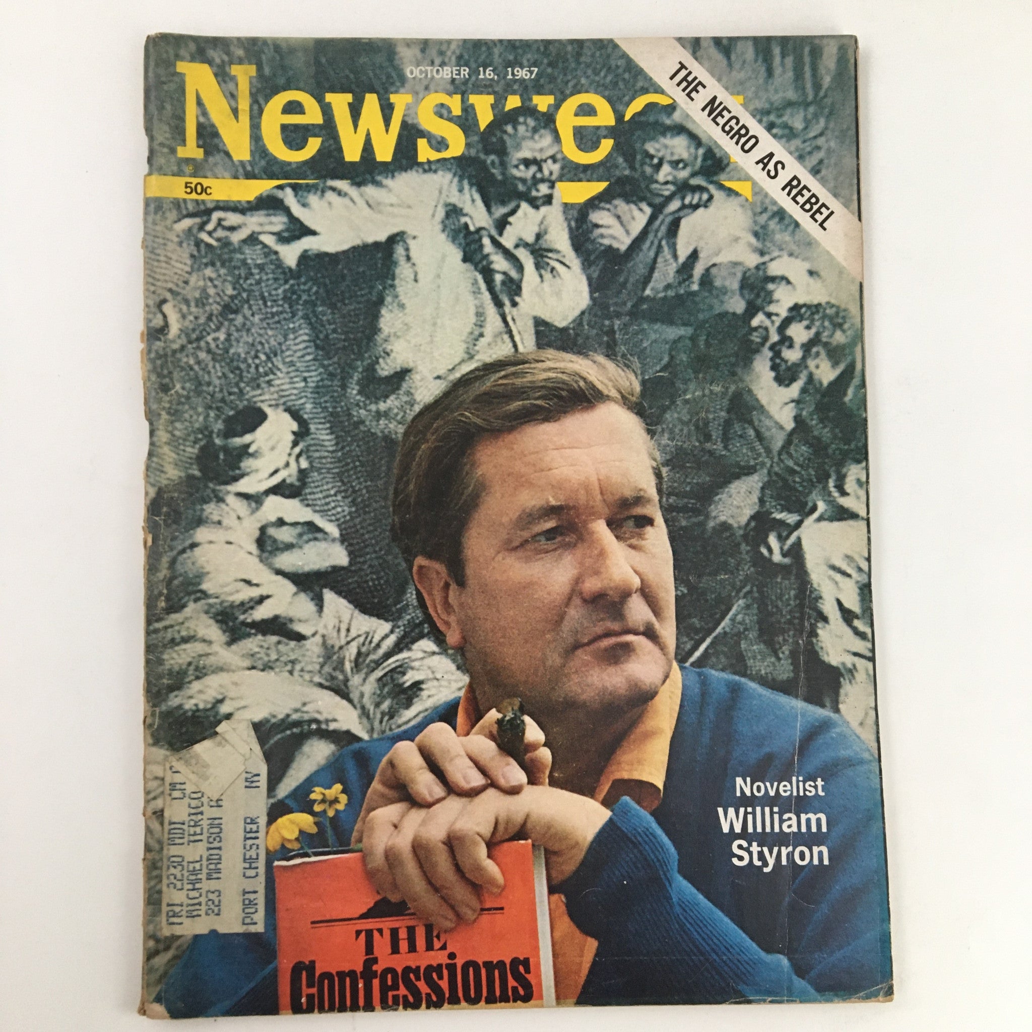 Newsweek Magazine October 16 1967 The Negro as Rebel Novelist William Styron