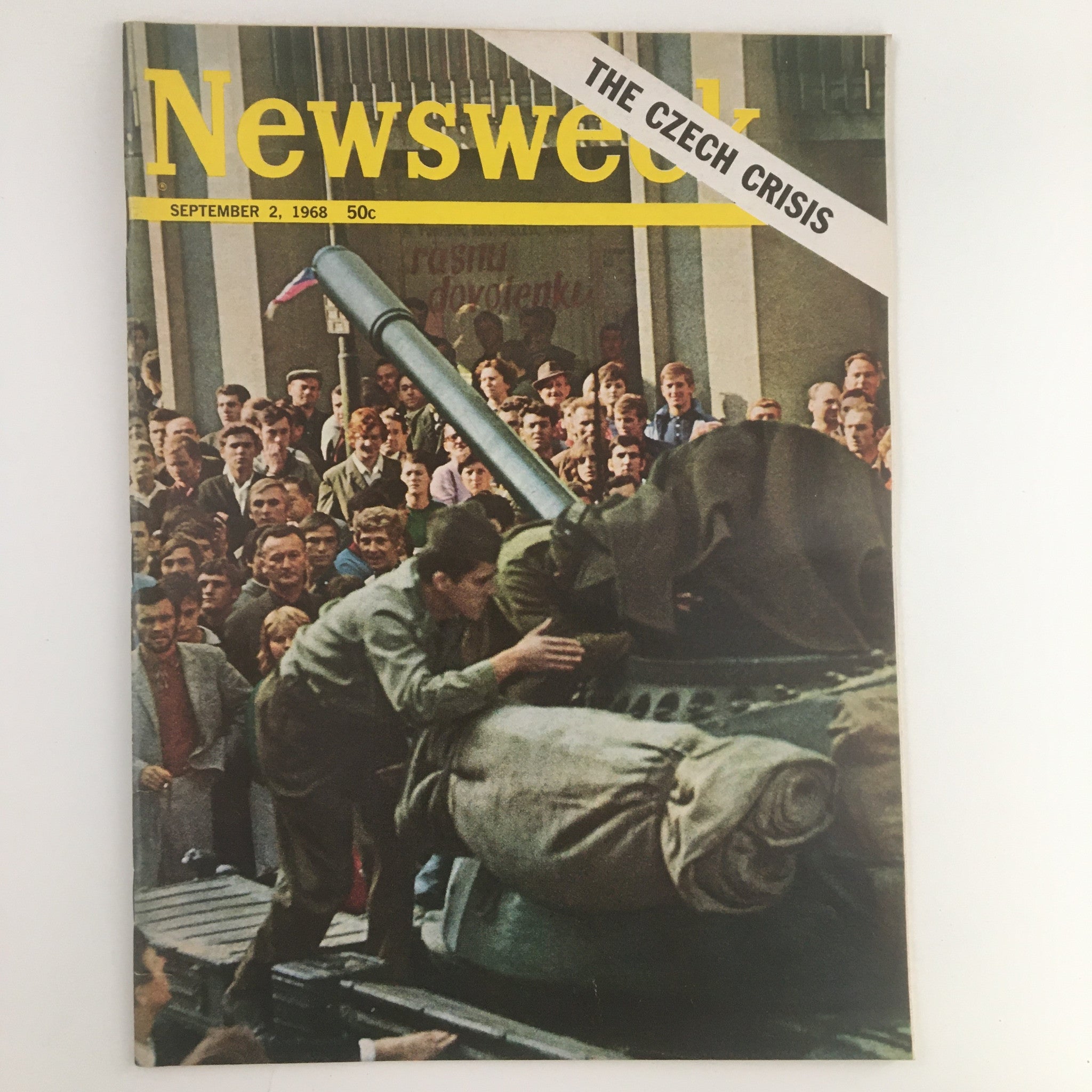 Newsweek Magazine September 2 1968 The Czech Republic Crisis No Label