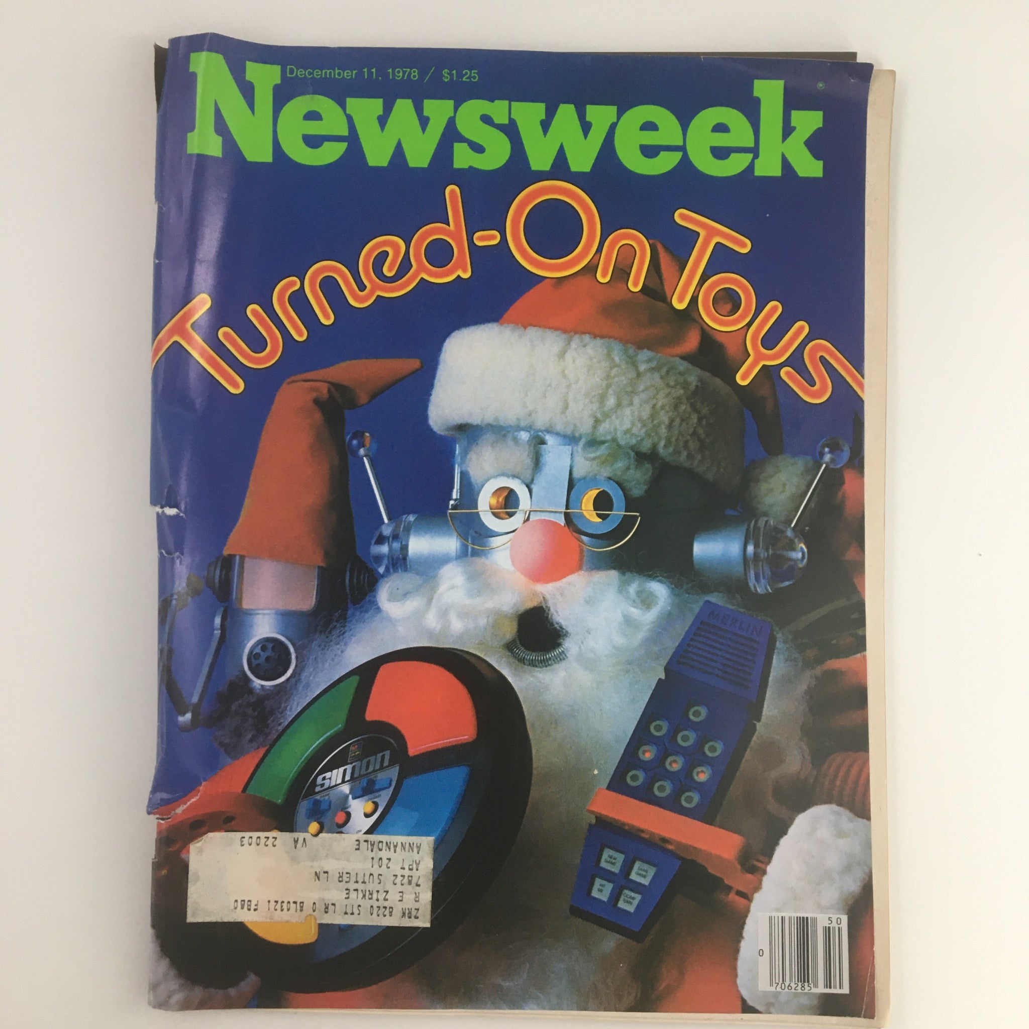 Newsweek Magazine December 11 1978 Simon's The Turned-On Toys