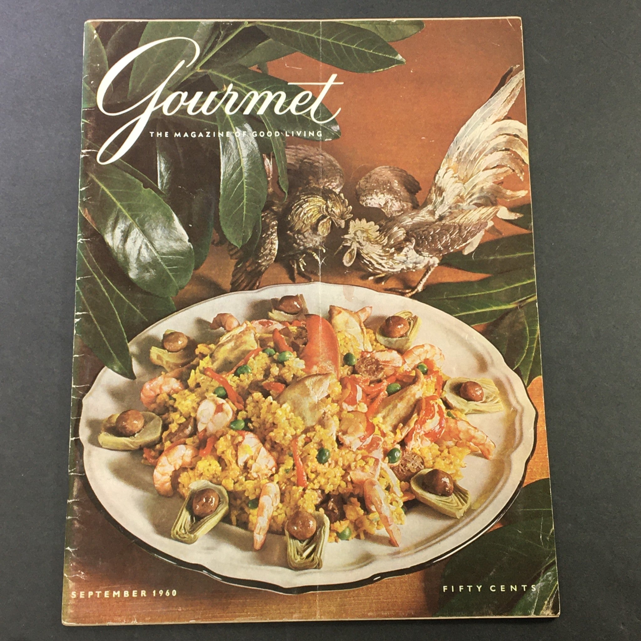 VTG Gourmet The Magazine of Good Living September 1960 - Gourmet's Herb Garden