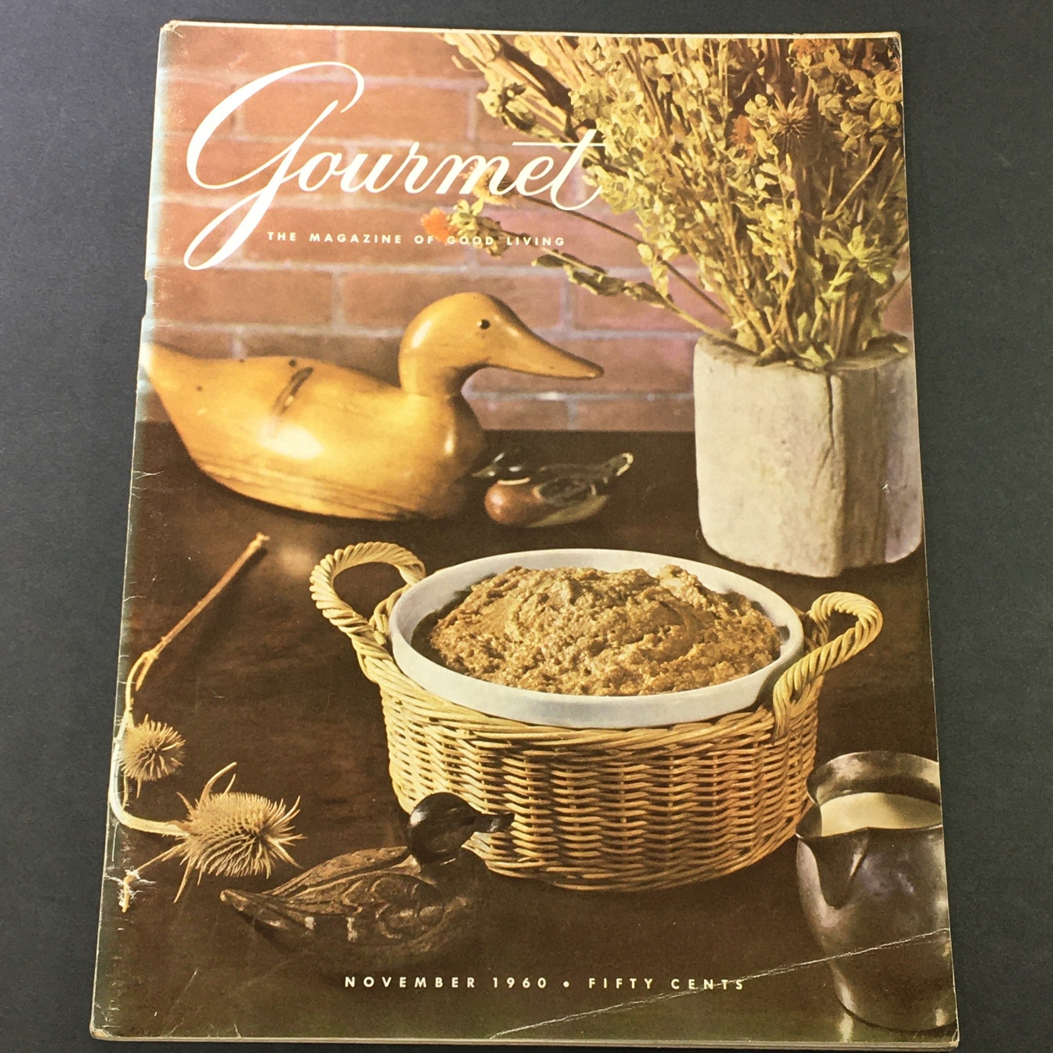 VTG Gourmet The Magazine of Good Living November 1960 - Chilean Kitchen Memory