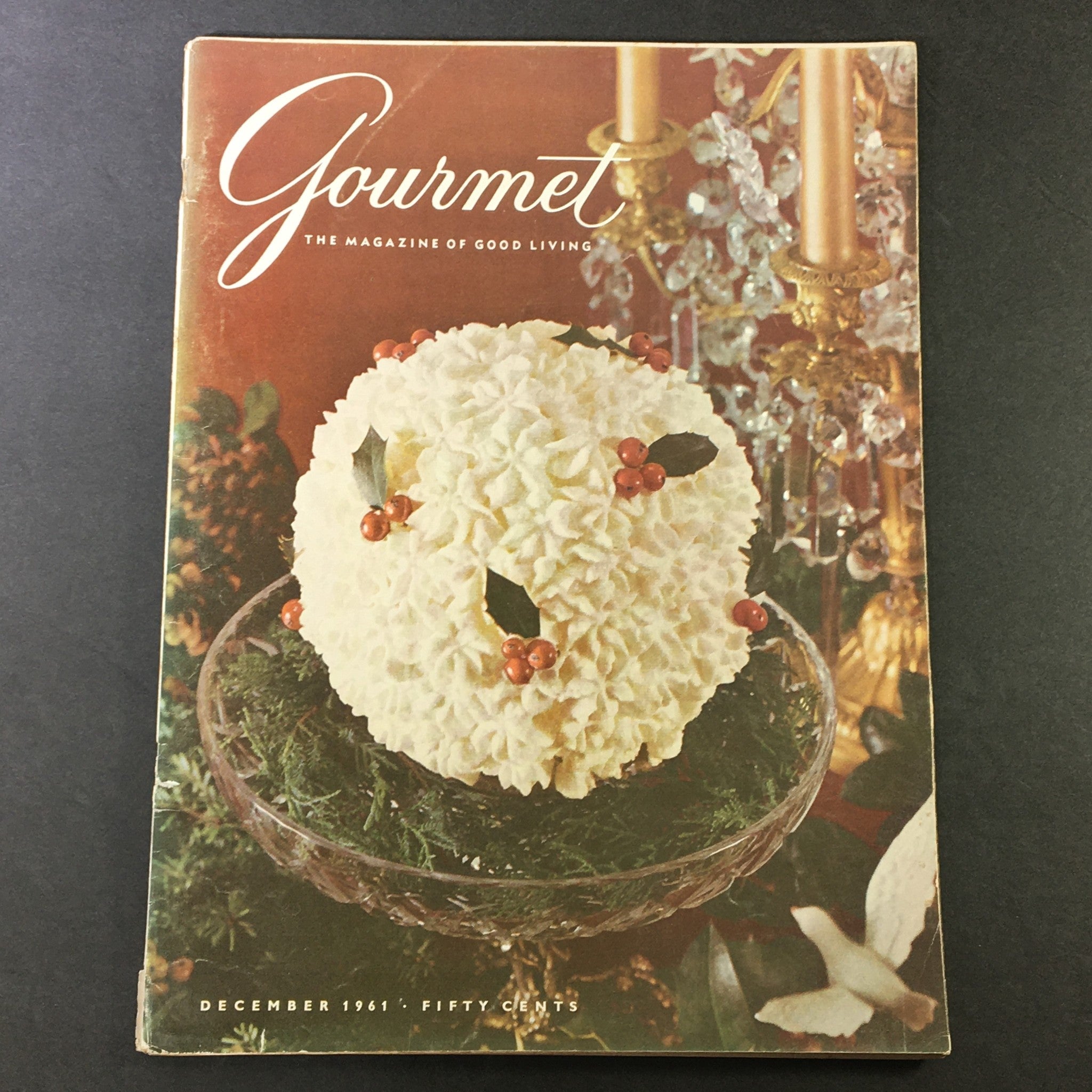 VTG Gourmet The Magazine of Good Living December 1961 - Tang as in Tangerine