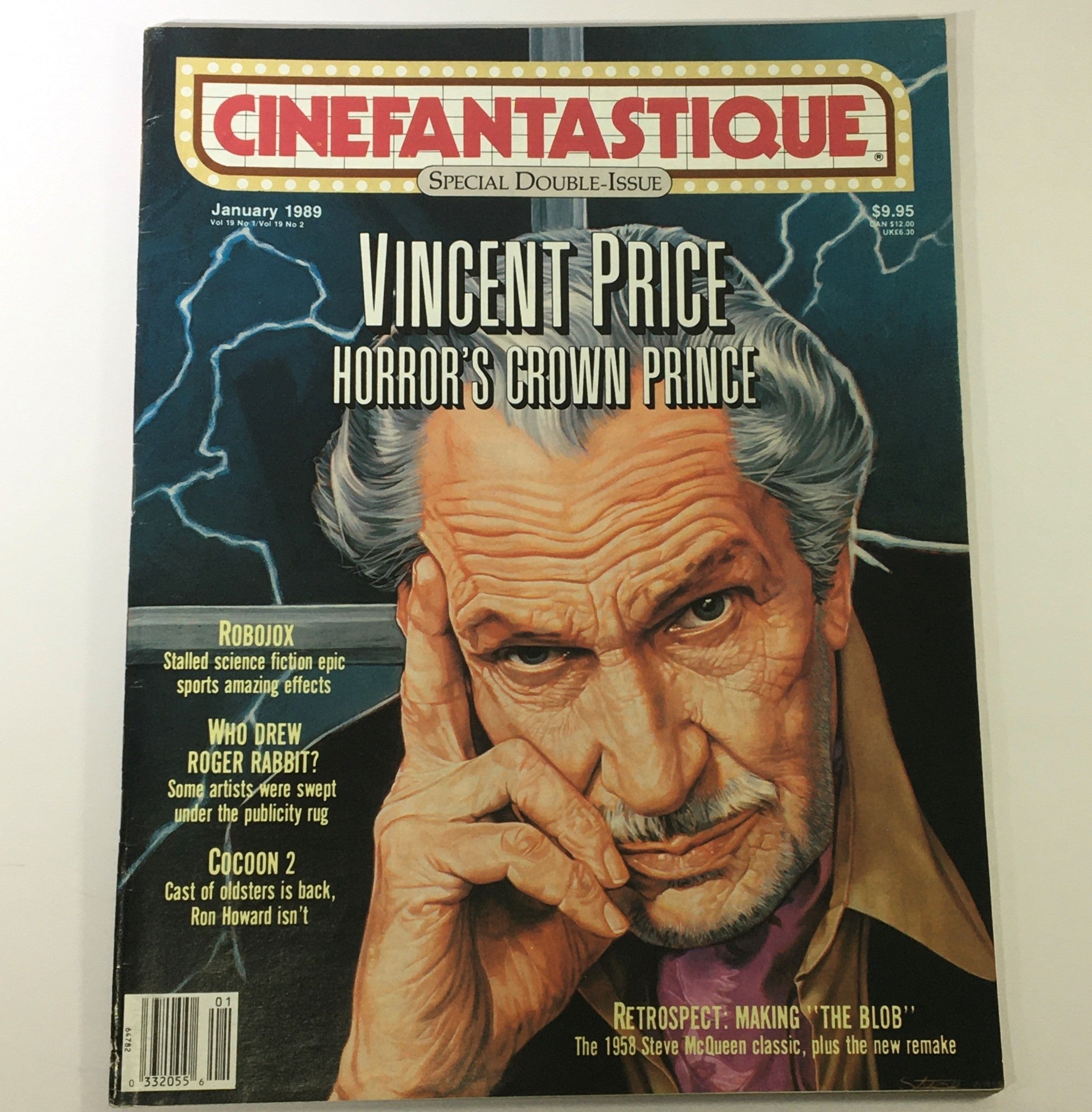 Cinefantastique January 1989 Vol 19 #1 #2 - Vincent Price Horror's Crown Prince