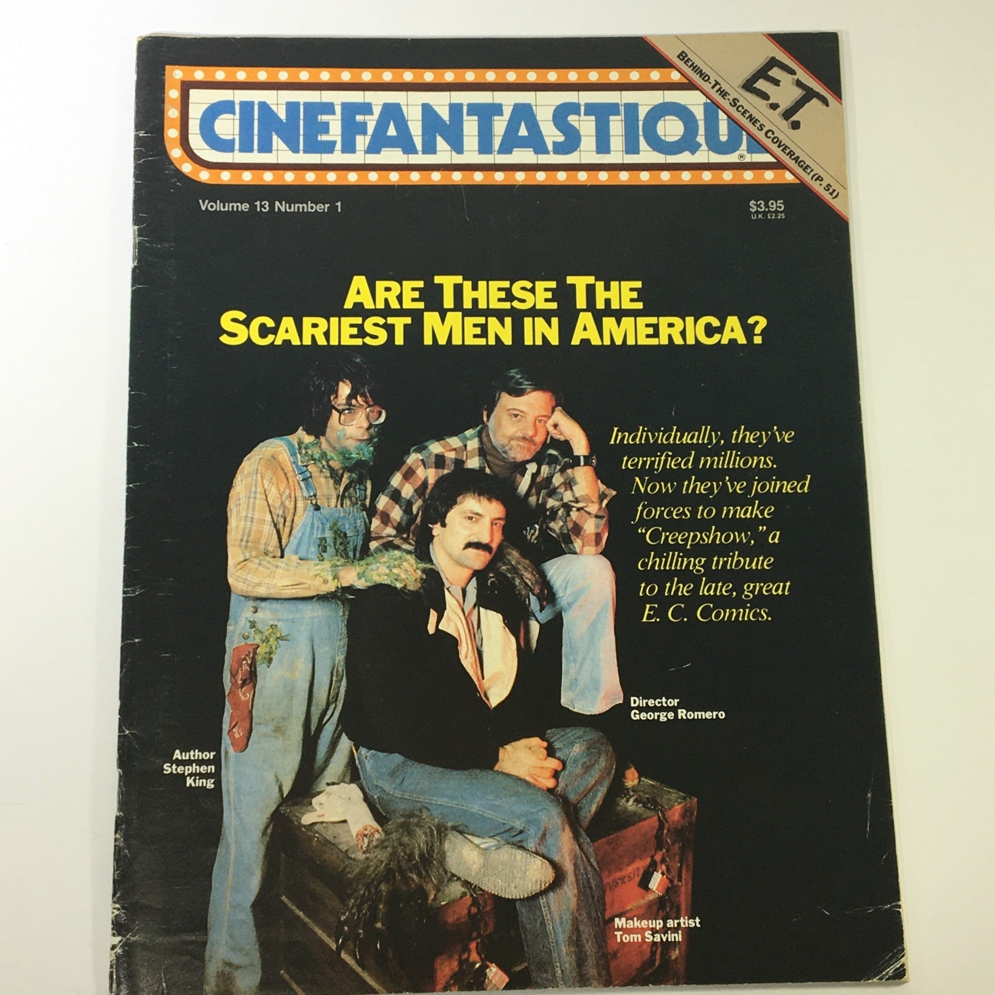 VTG Cinefantastique September October 1982 Vol 13 #1 - King Romero Savini