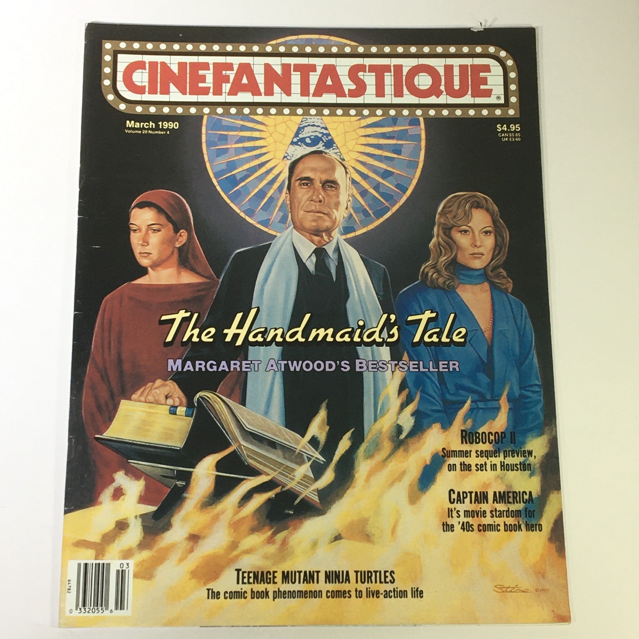 Cinefantastique March 1990 Vol 20 #4 - Margaret Atwood's The Handmaid's Tale