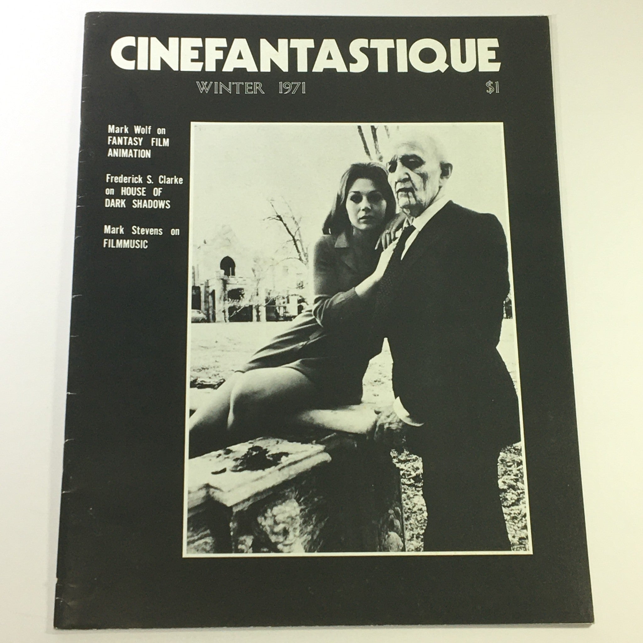 Cinefantastique Winter 1971 - Mark Wolf / Frederick S. Clarke / Mark Stevens