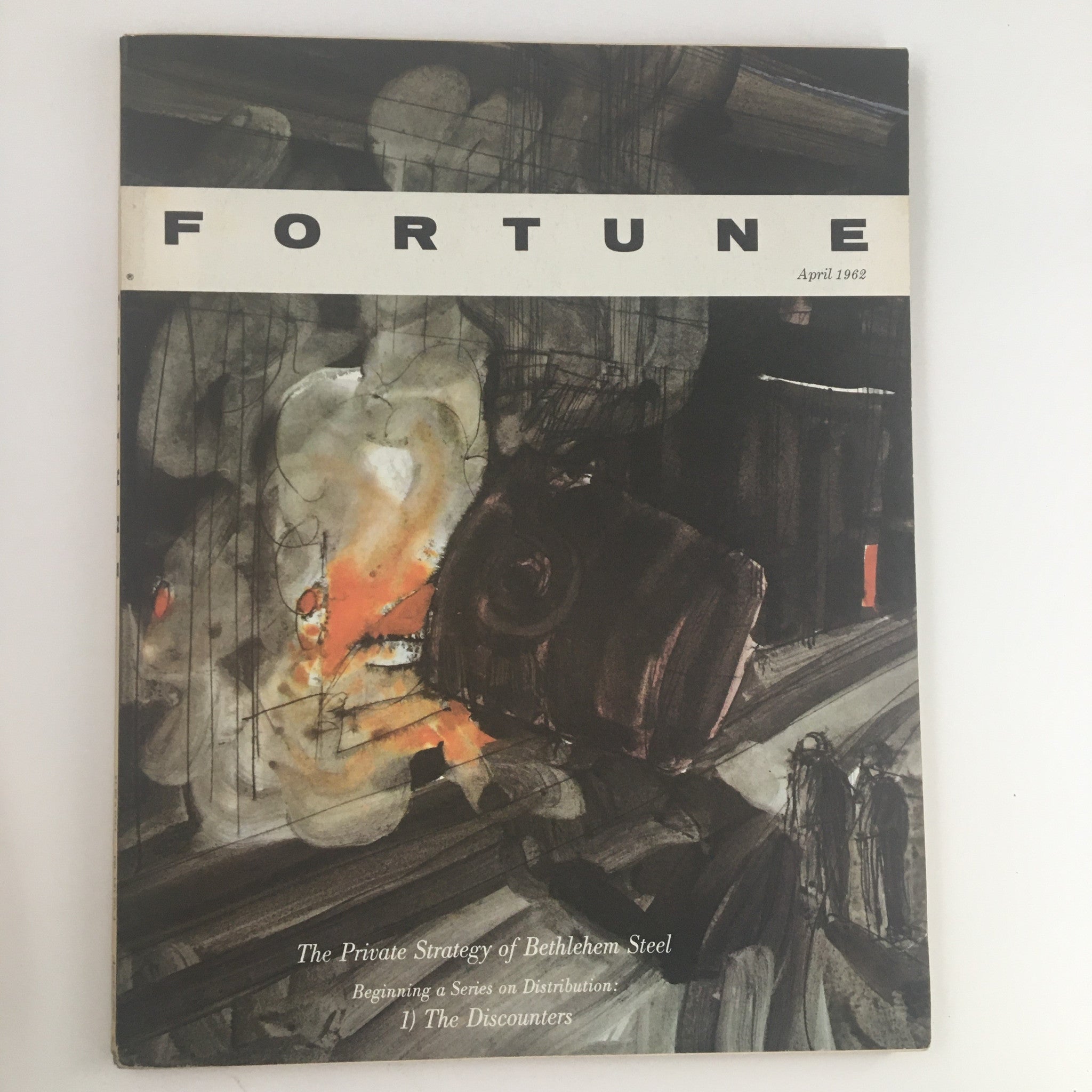 Fortune Magazine April 1962 The Private Strategy of Bethlehem Steel No Label