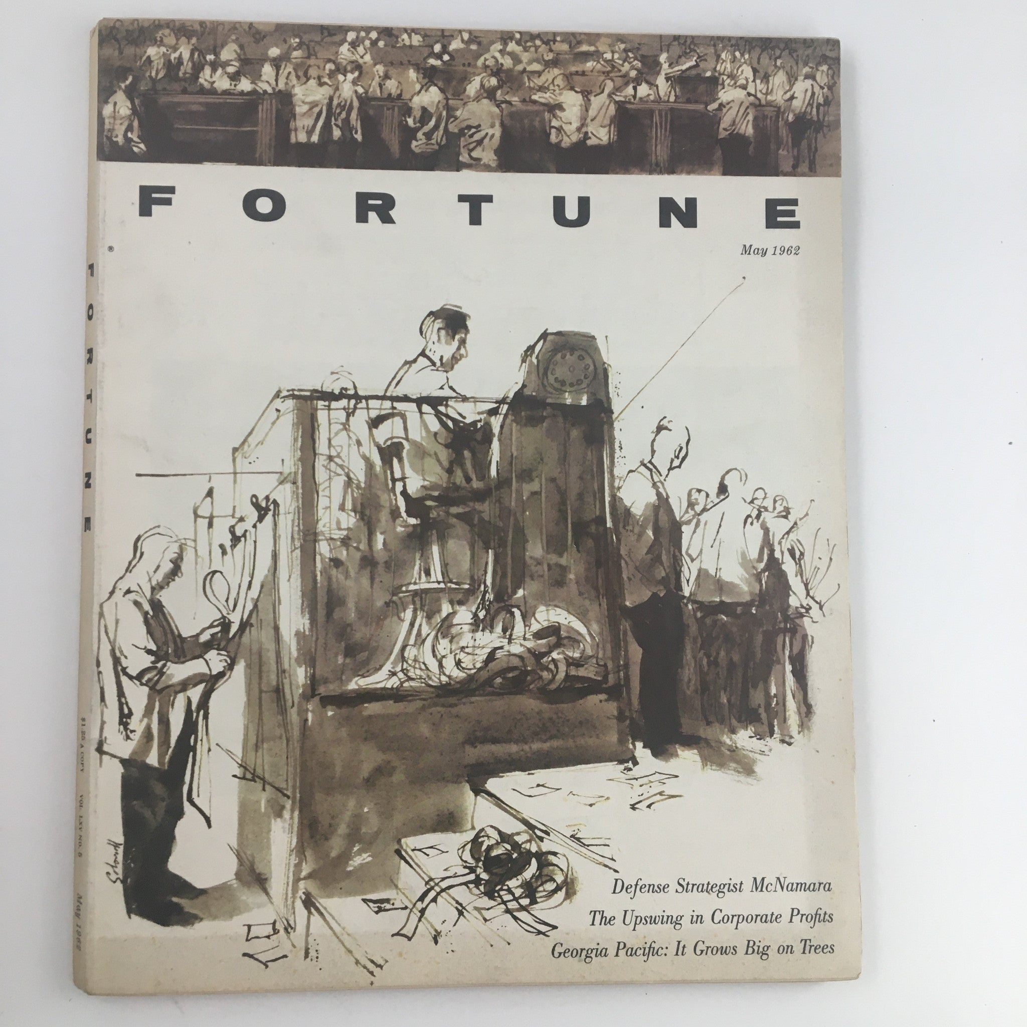 Fortune Magazine May 1962 Georgia Pacific It Grows Big on Trees No Label