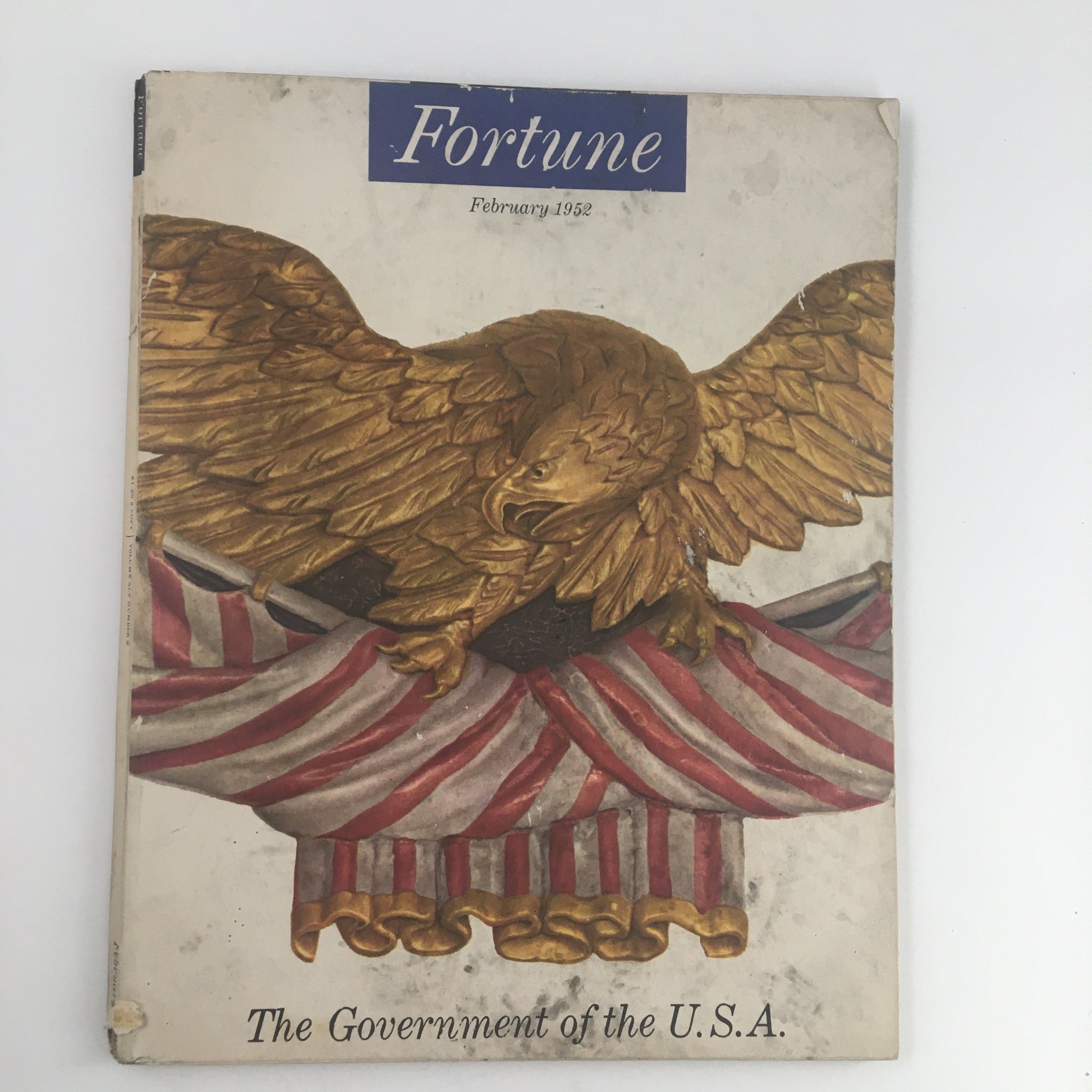 Fortune Magazine February 1952 The Government of the U.S.A. No Label