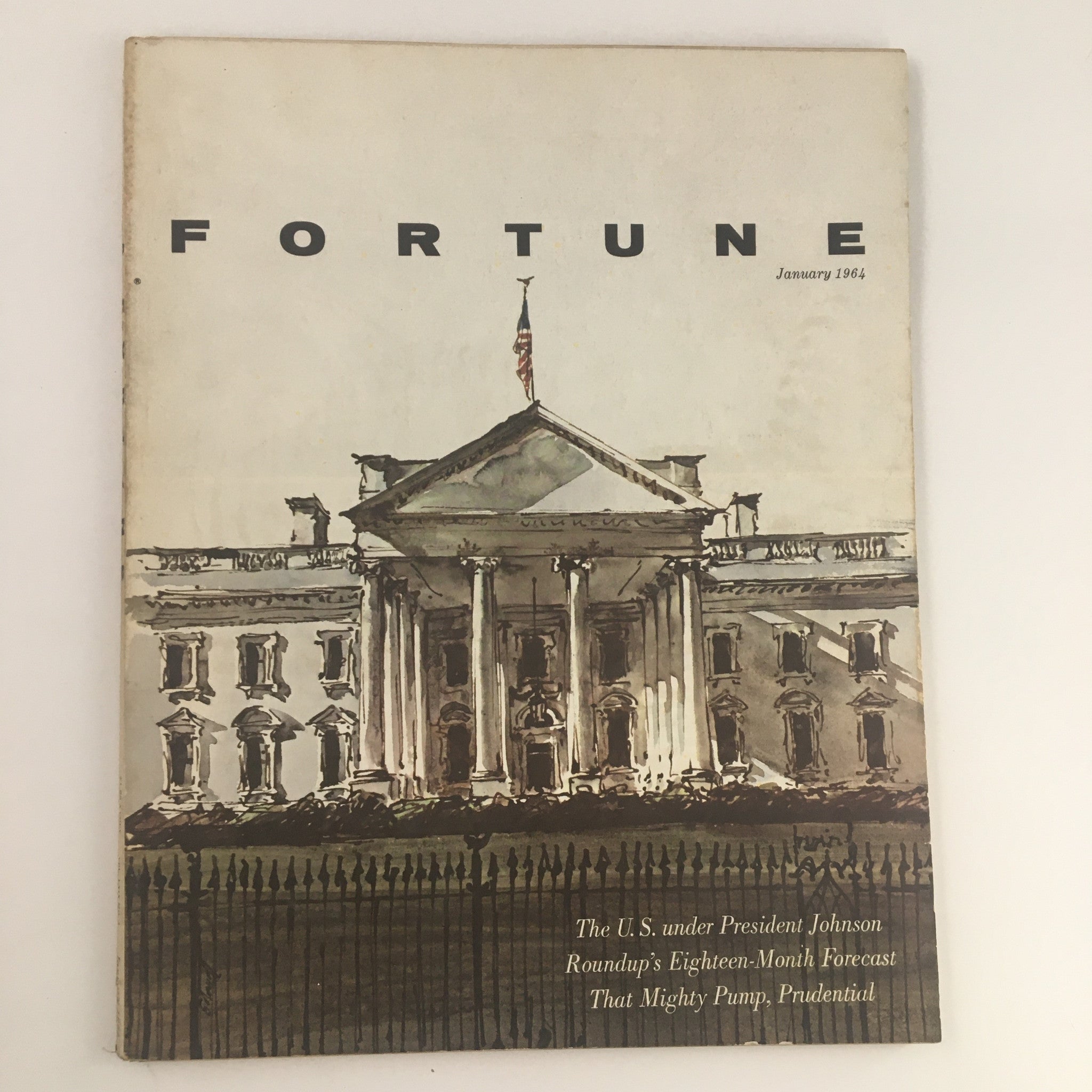 Fortune Magazine January 1964 The U.S. Under President Lyndon Johnson No Label