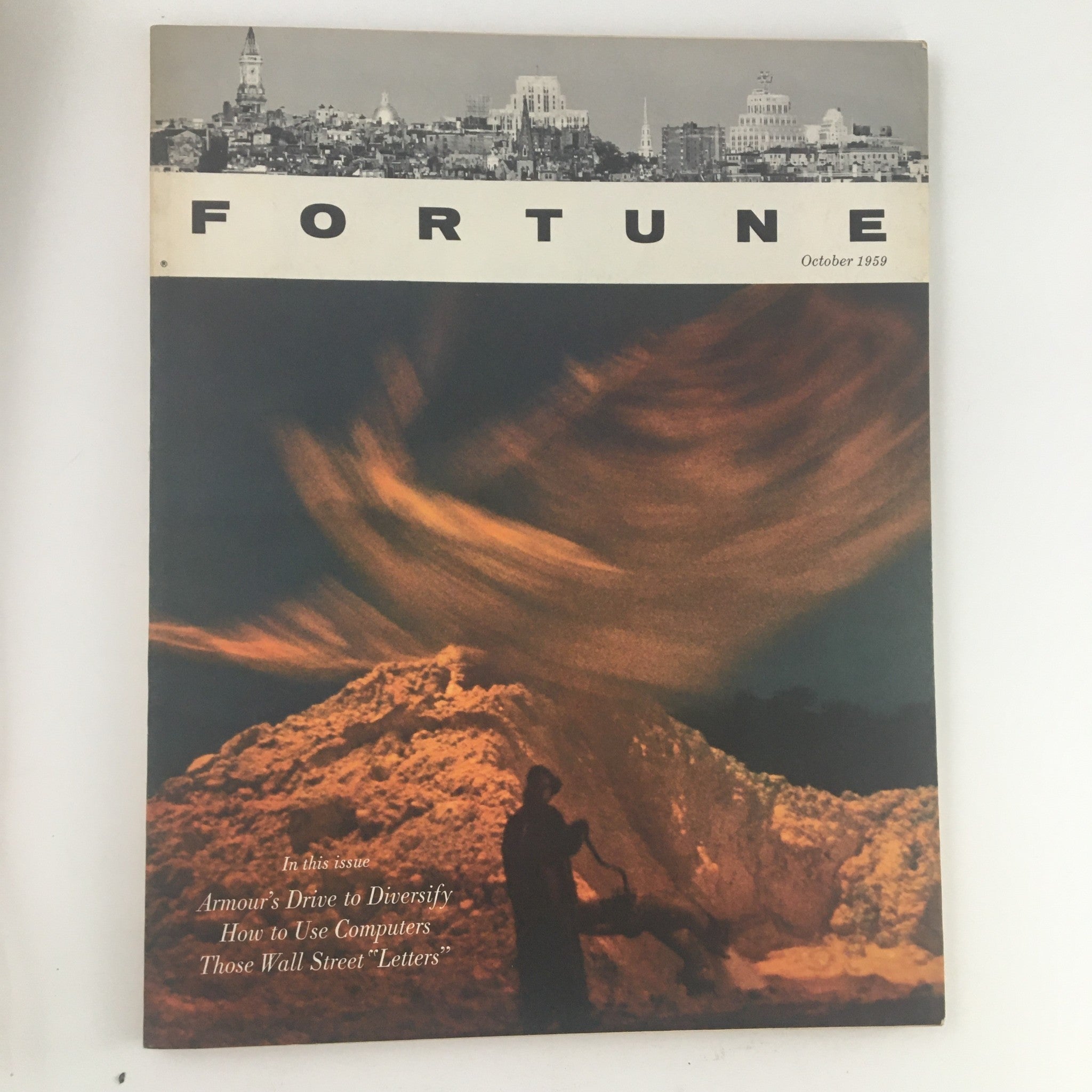 Fortune Magazine October 1959 Armour's Drive to Diversify Issue No Label