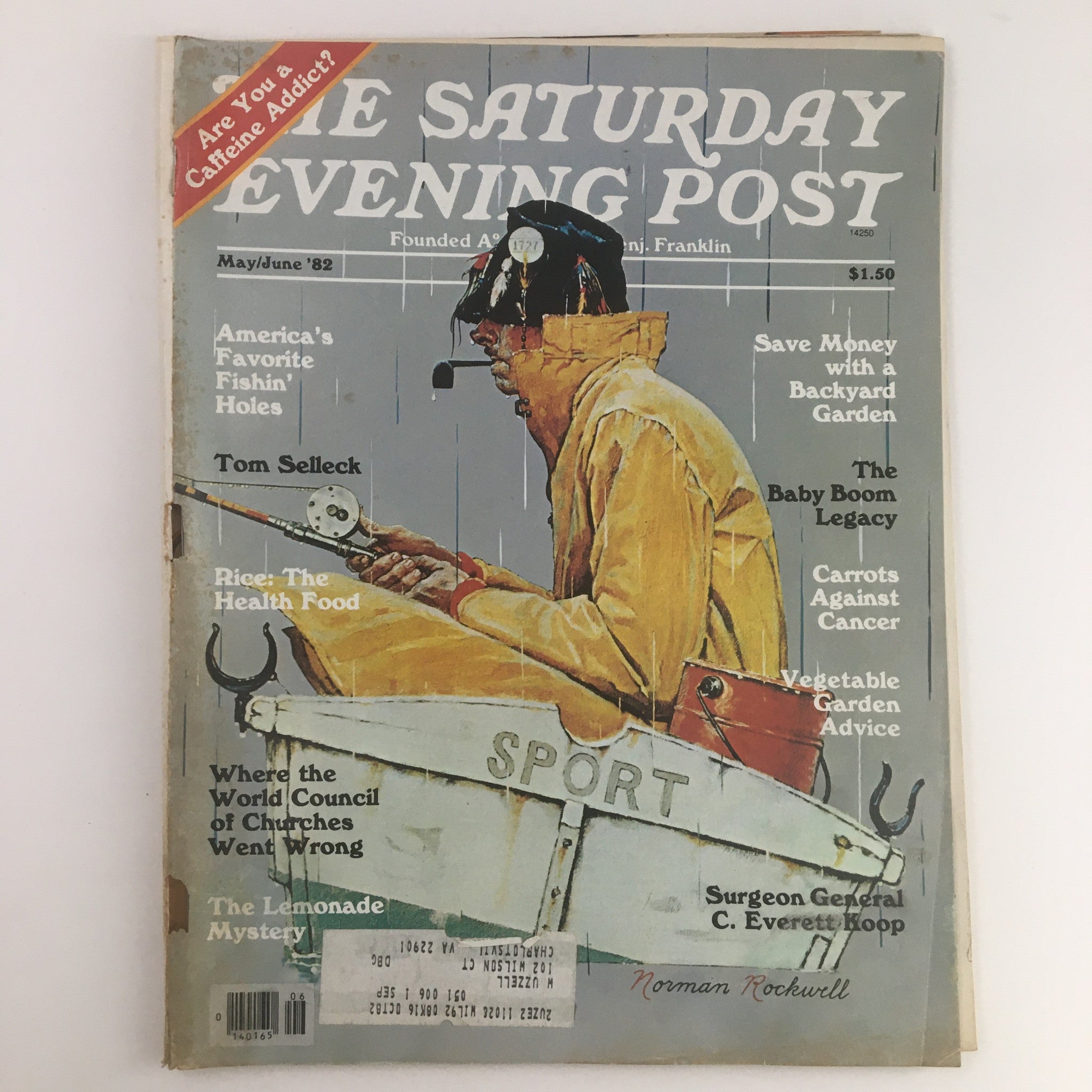 The Saturday Evening Post May 1982 Tom Selleck & The Baby Boom Legacy