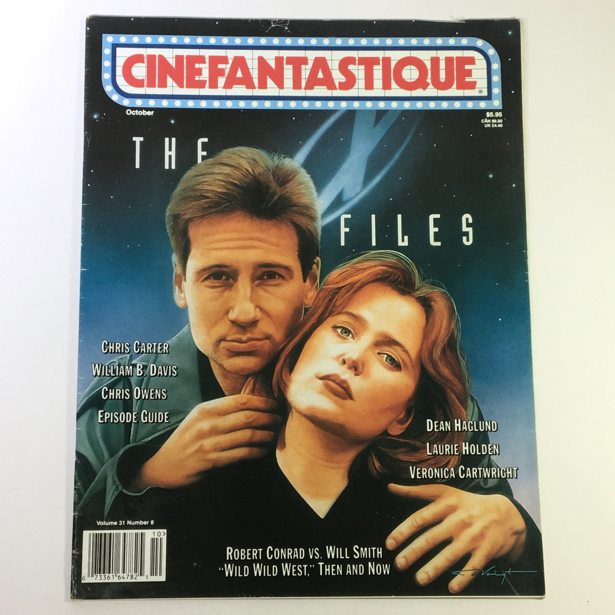 Cinefantastique October 1999 Vol 31 #8 - Chris Carter and William B. Davis