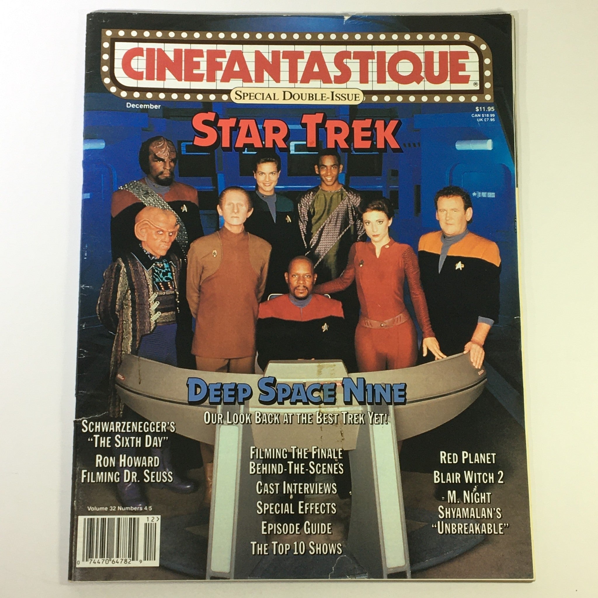 Cinefantastique December 2000 Vol 32 #4 #5 - Arnold Schwarzenegger & Ron Howard