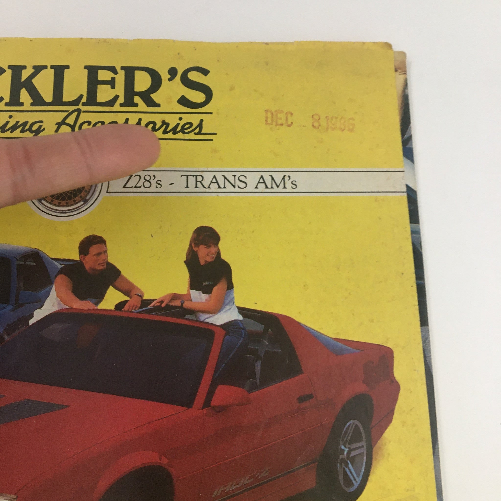 1986 Eckler's Motoring Accessories Camaros & Firebirds Fall Winter Catalog