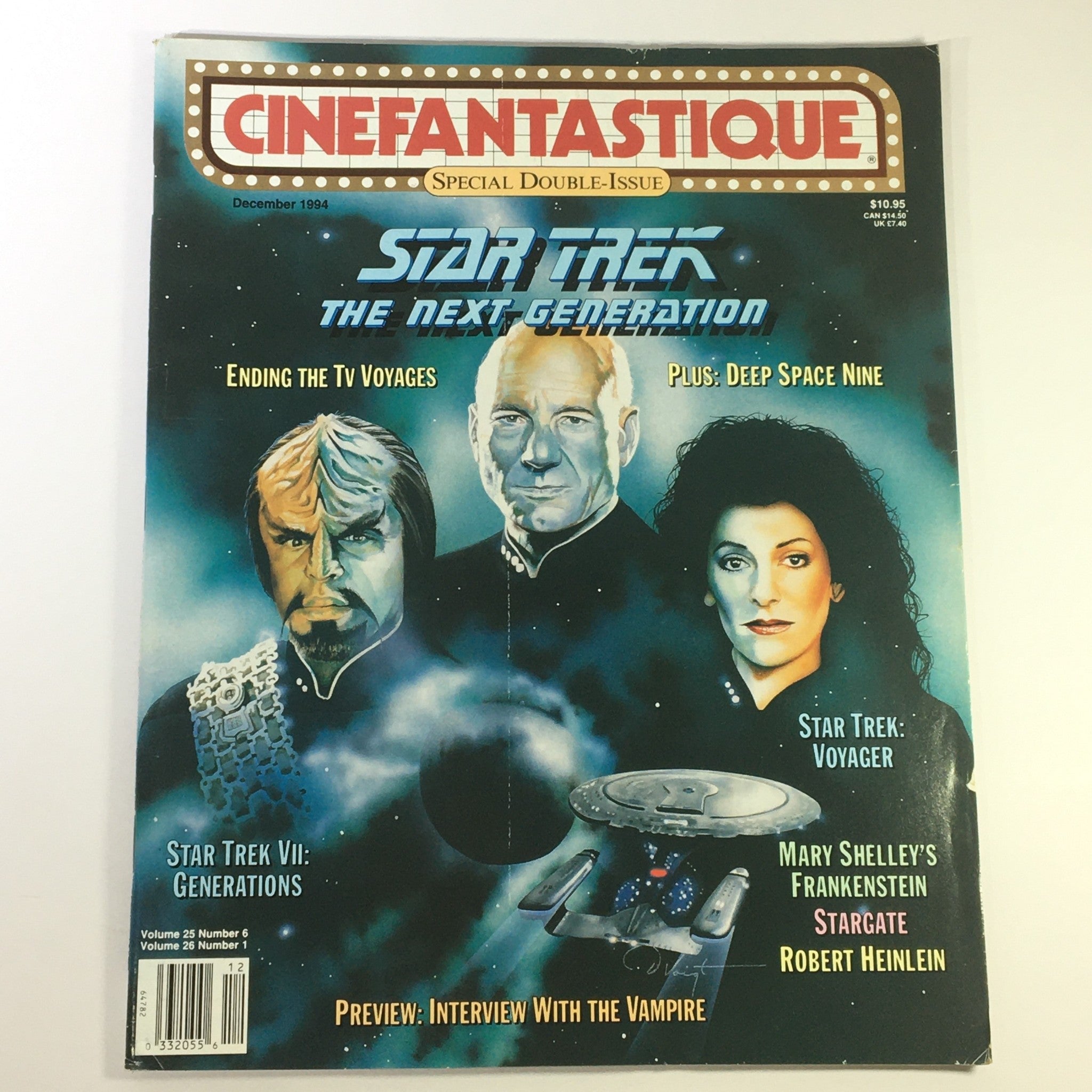 Cinefantastique December 1994 Vol 25 #6 Vol 26 #1 - Star Trek Next Generation