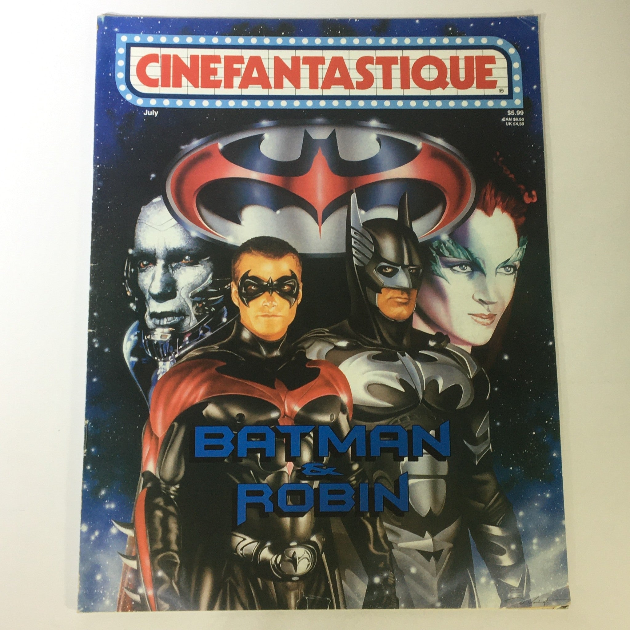 Cinefantastique July 1997 Vol 29 #1 - George Clooney & Chris O'Donnell