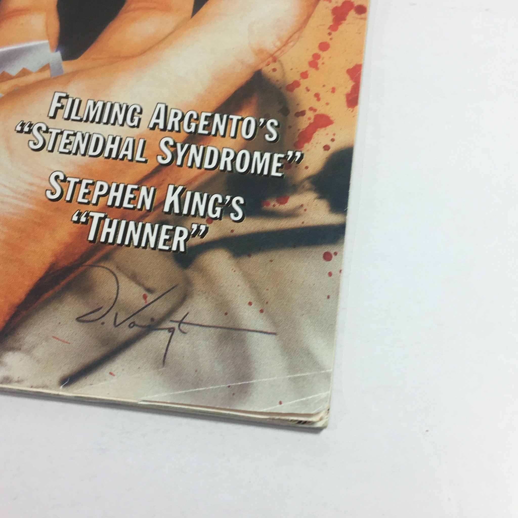 Cinefantastique April 1996 Vol 27 #8 - Dario Argento & Stephen King's 'Thinner'