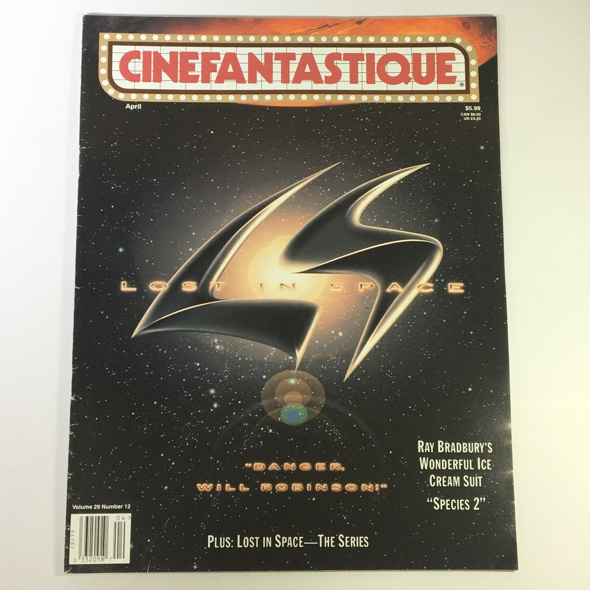 Cinefantastique April 1998 Vol 29 #12 - Ray Bradbury's Wonderful Ice Cream Suit