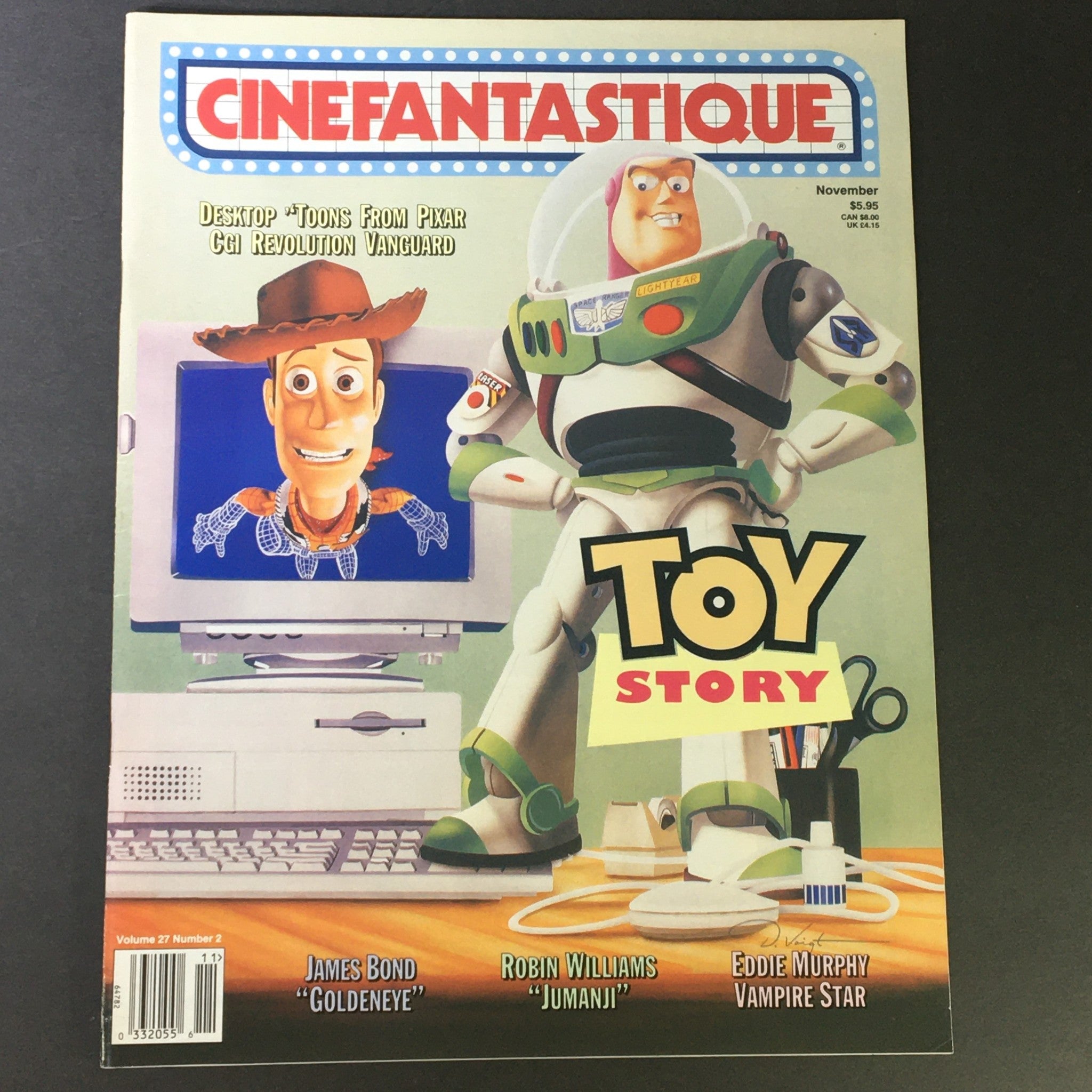 Cinefantastique November 1995 Vol 27 #2 - Tom Hanks' Woody & Patrick Warburton