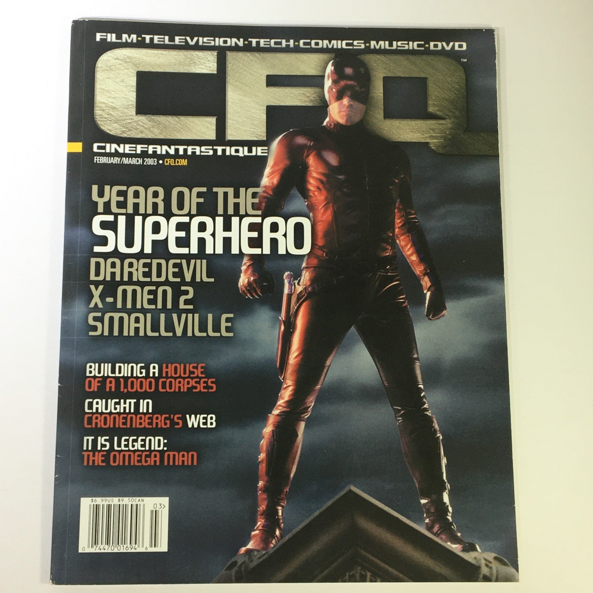 Cinefantastique February March 2003 Vol 35 #1 - Ben Affleck is Daredevil