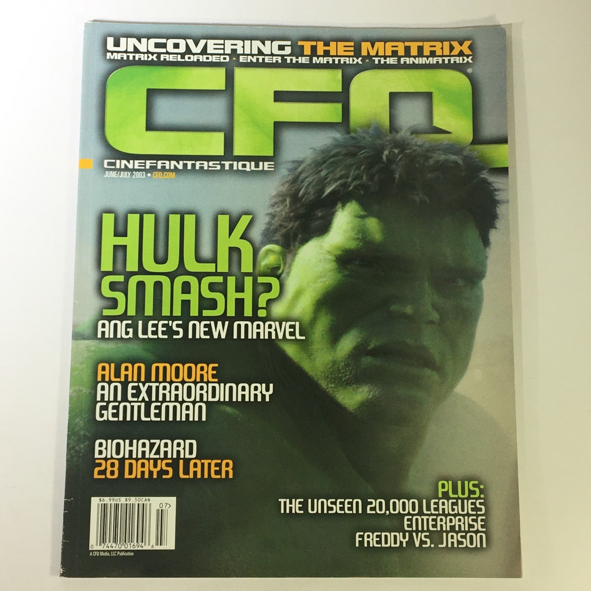 Cinefantastique June July 2003 Vol 35 #3 - Eric Bana is Ang Lee's Marvel Hulk