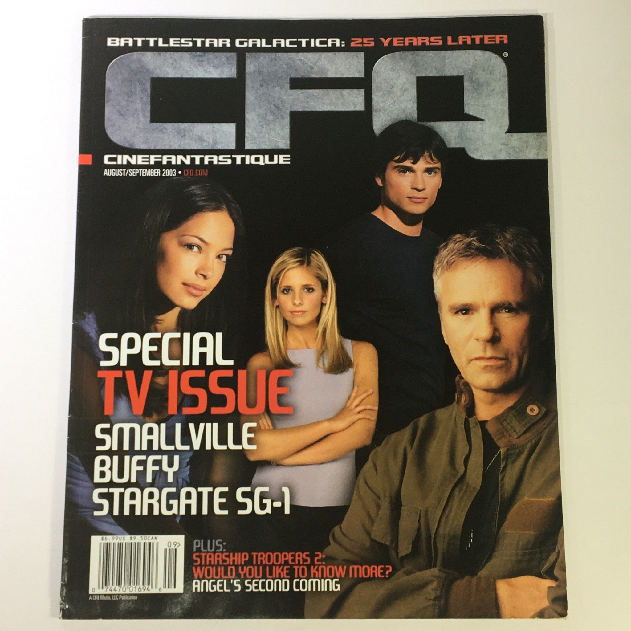 Cinefantastique August September 2003 Vol 35 #4 - Tom Welling & Kristin Kreuk