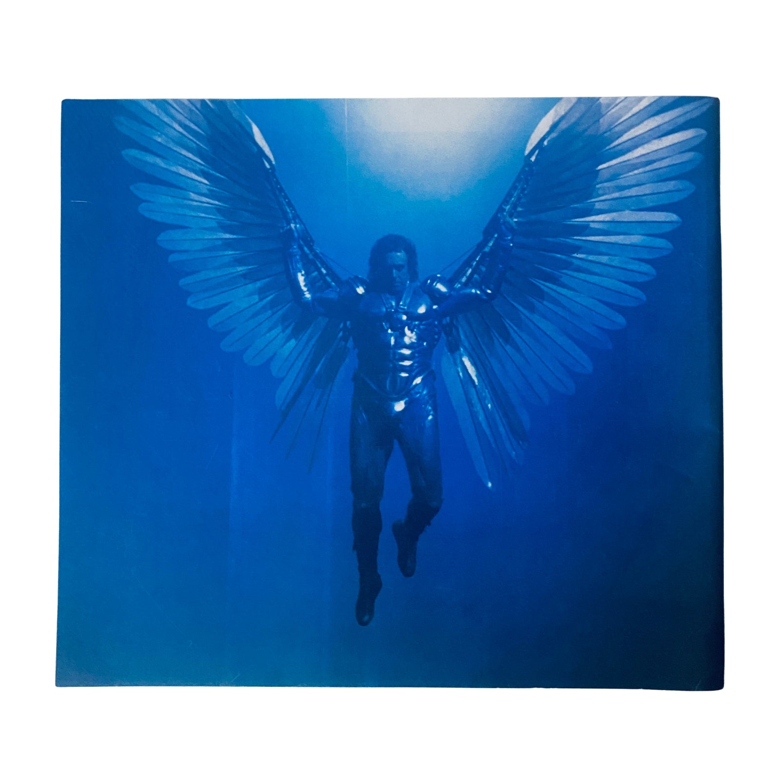 Cinefex Magazine May 1989 No. 38 back cover showcasing a dramatic image of a winged character from the film Brazil, emphasizing the visual effects of Terry Gilliam's works.