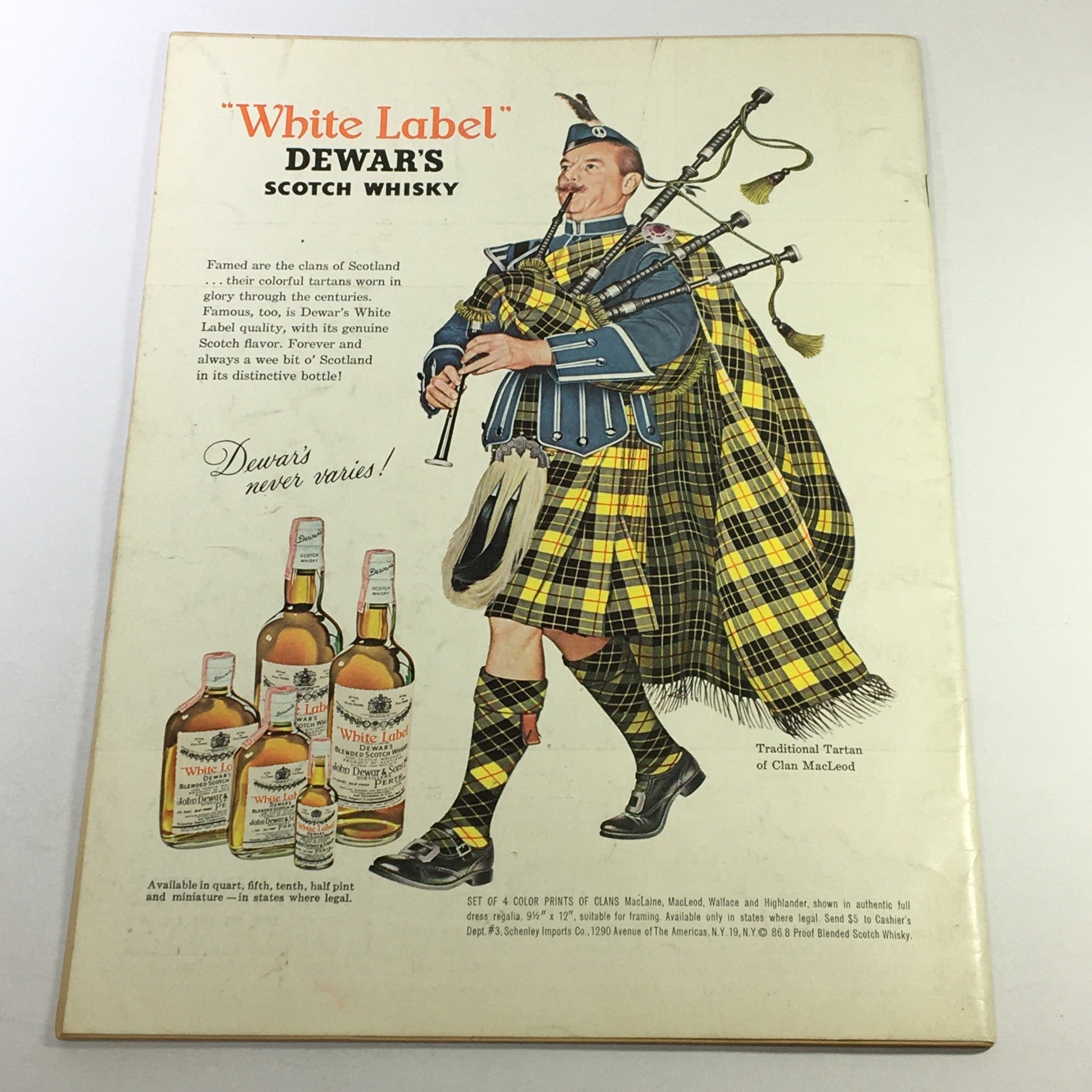 VTG Gourmet The Magazine of Good Living June 1963 - The Borderland of Scotland