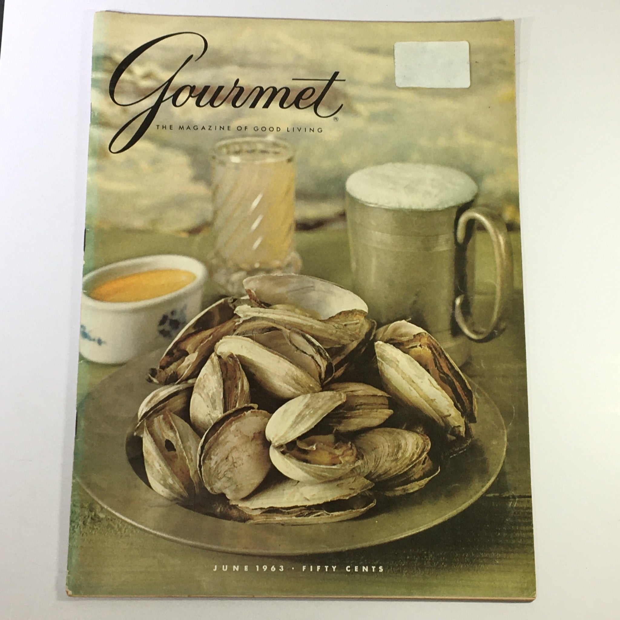 VTG Gourmet The Magazine of Good Living June 1963 - Le Yachting Epicurien