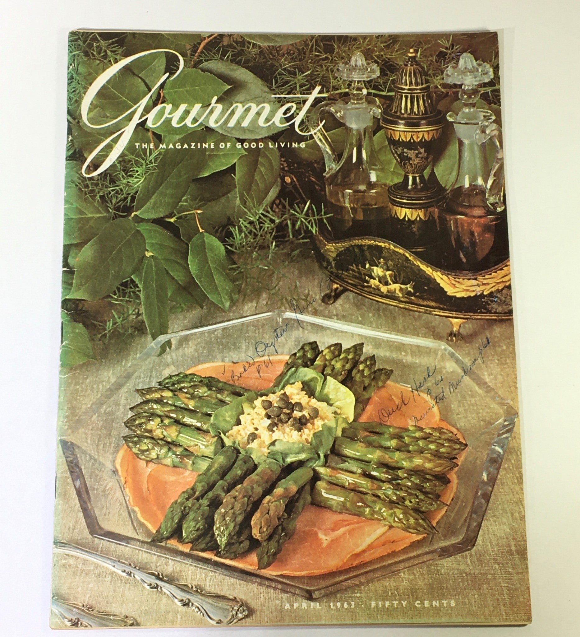 VTG Gourmet The Magazine of Good Living April 1963 - Father at the Club