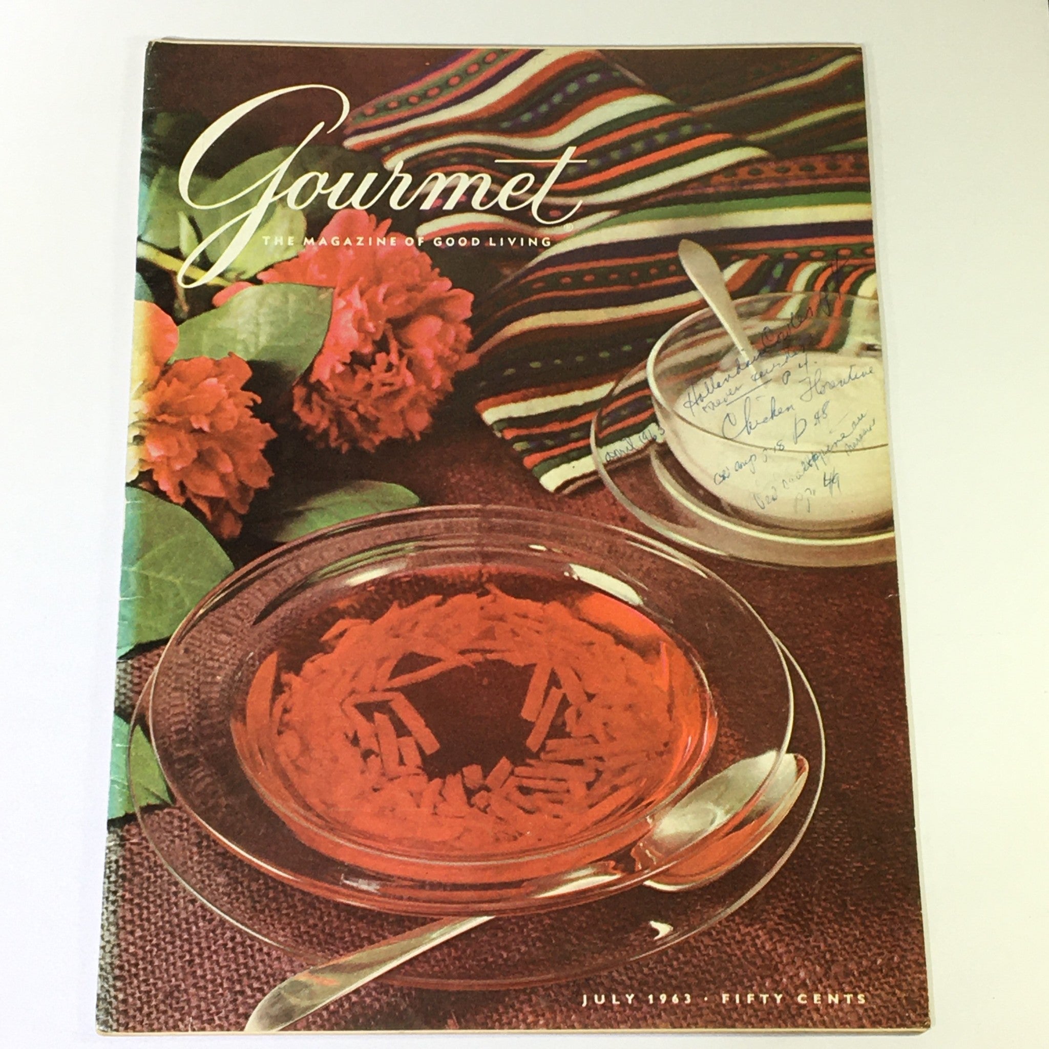 VTG Gourmet The Magazine of Good Living July 1963 - Brazilian Cookery / No Label