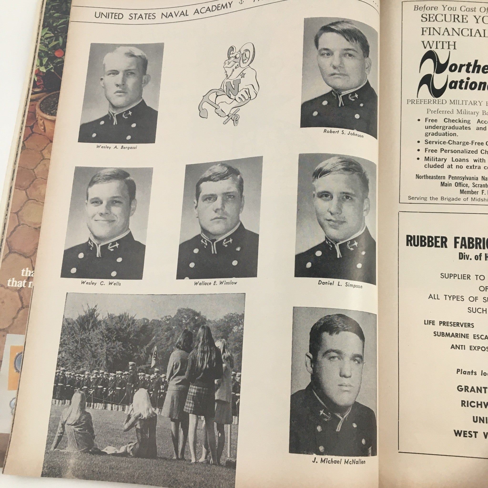 1970 Navy-Marine Corps Stadium Boston College Official Program