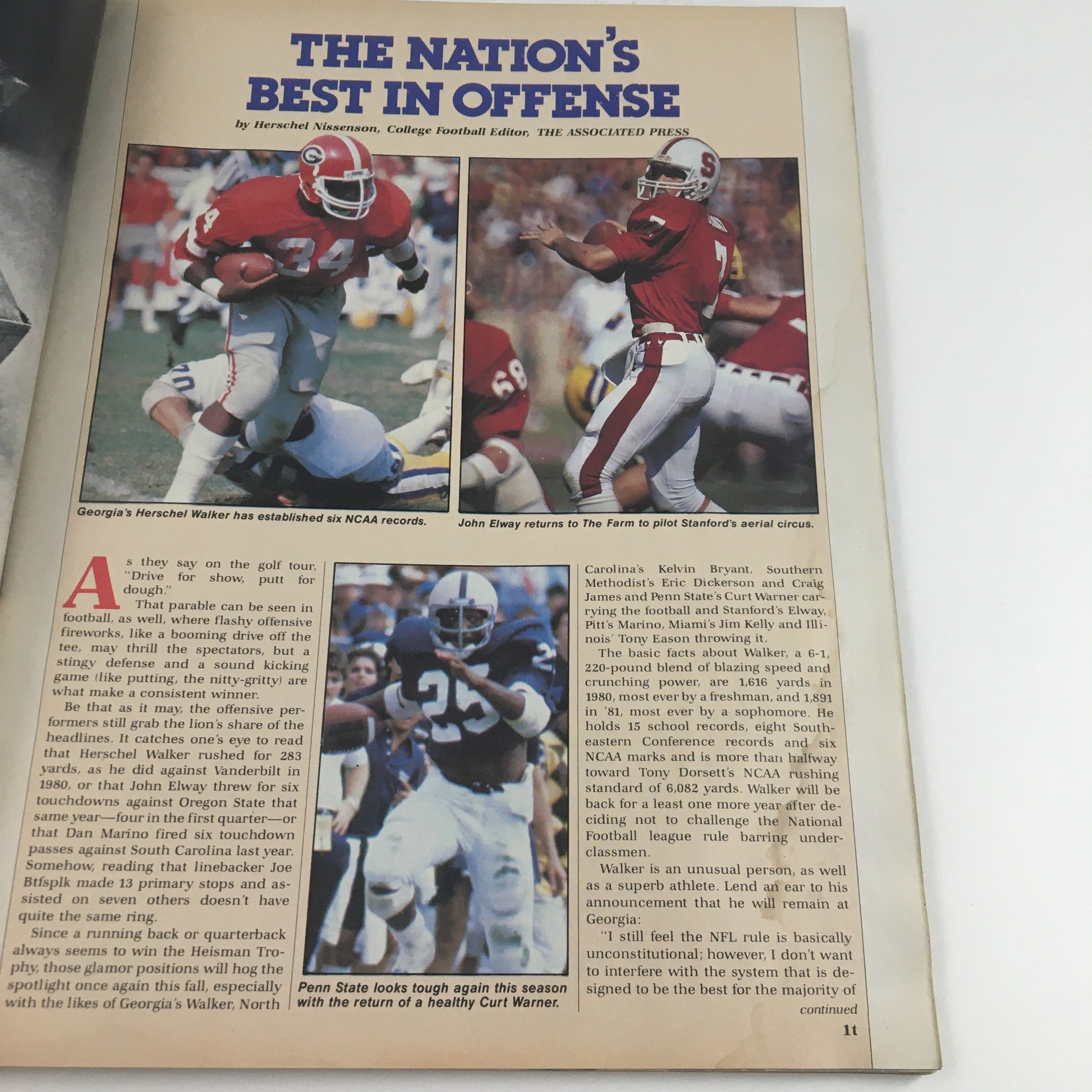 1982 Navy-Marine Corps Memorial Stadium Official Program