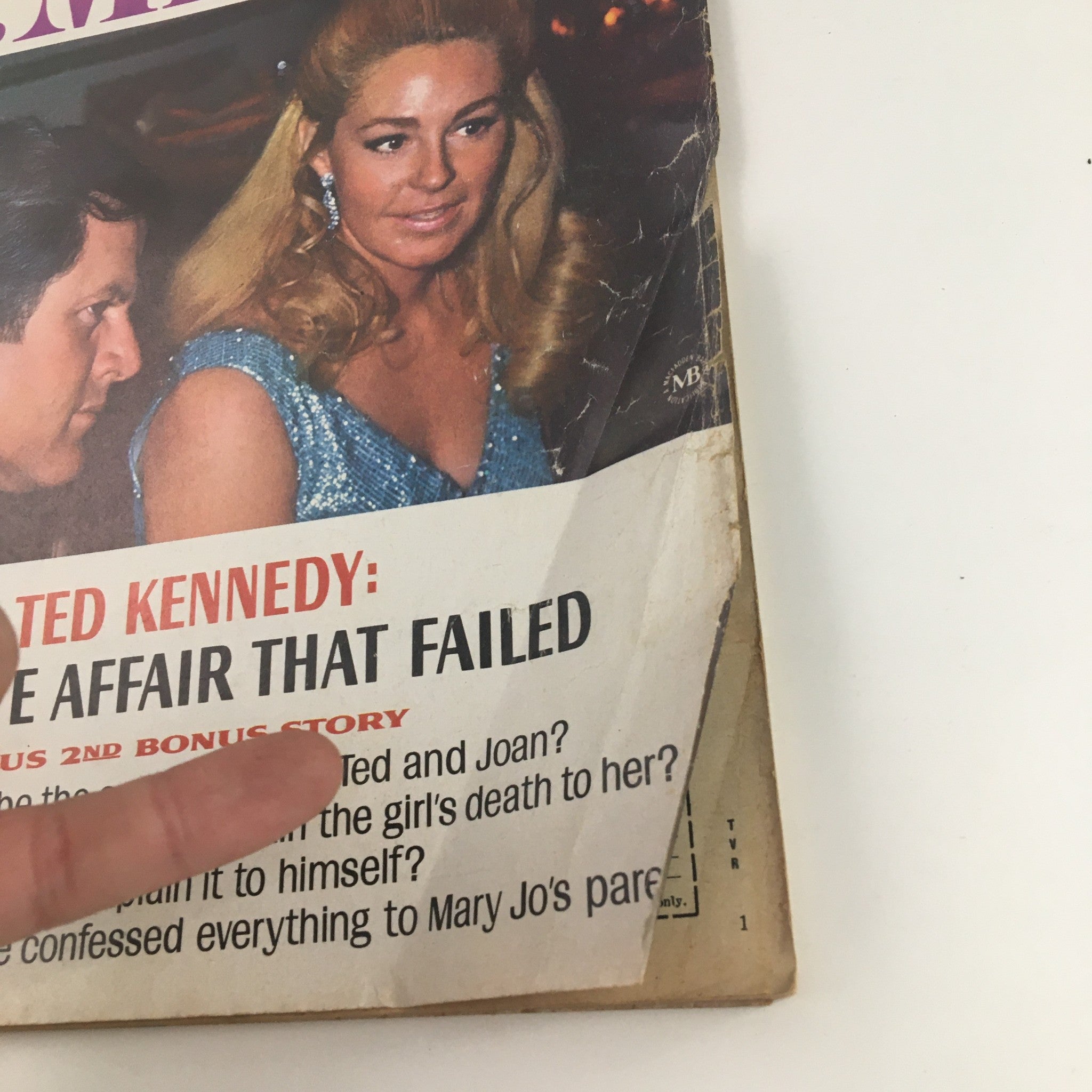 TV Radio Mirror Magazine October 1969 Ted Kennedy Failed Love Affair No Label