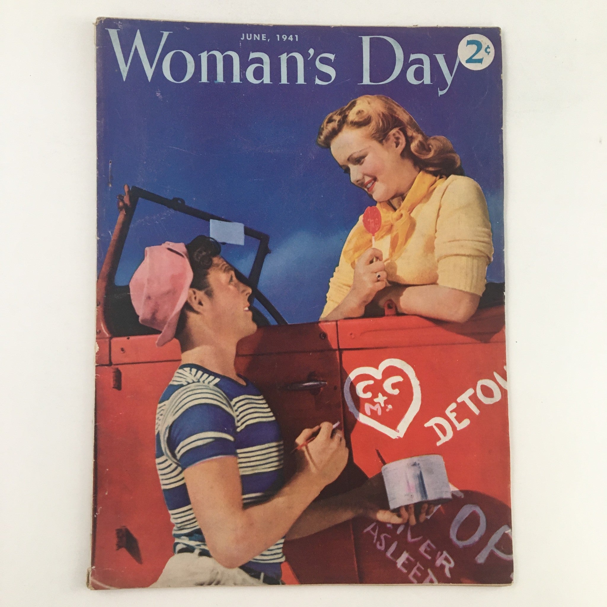 Woman's Day Magazine June 1941 Margaret Fishback is a Lady in Love No Label