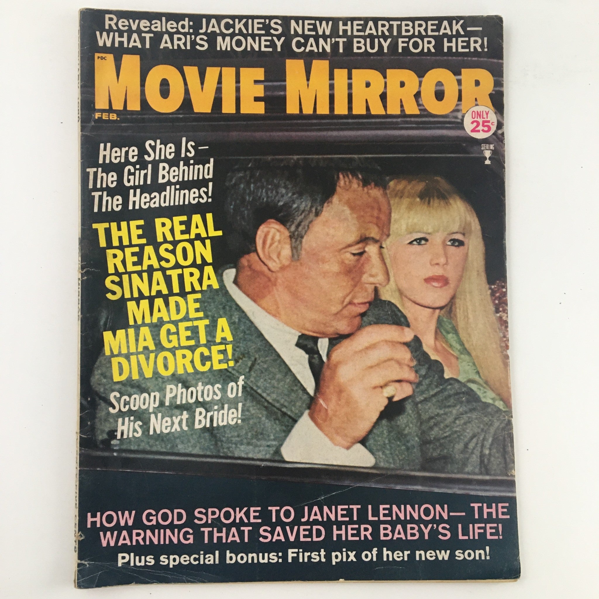 Movie Mirror Magazine February 1969 Frank Sinatra Got A Divorce No Label