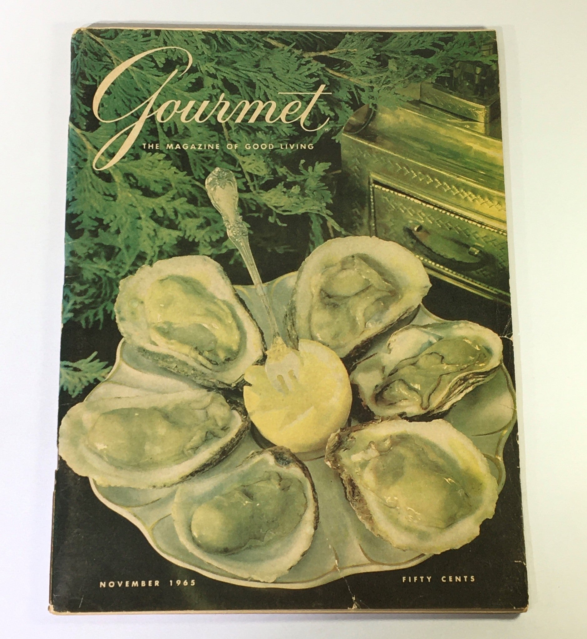 VTG Gourmet The Magazine of Good Living November 1965 - From Bed to Board