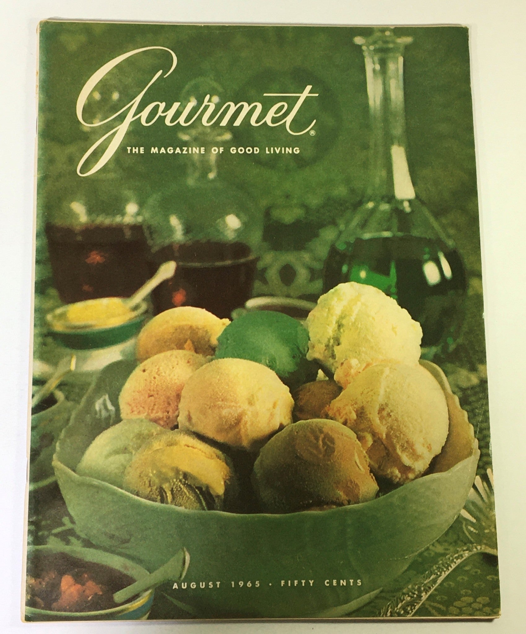 VTG Gourmet The Magazine of Good Living August 1965 - Native to Newport