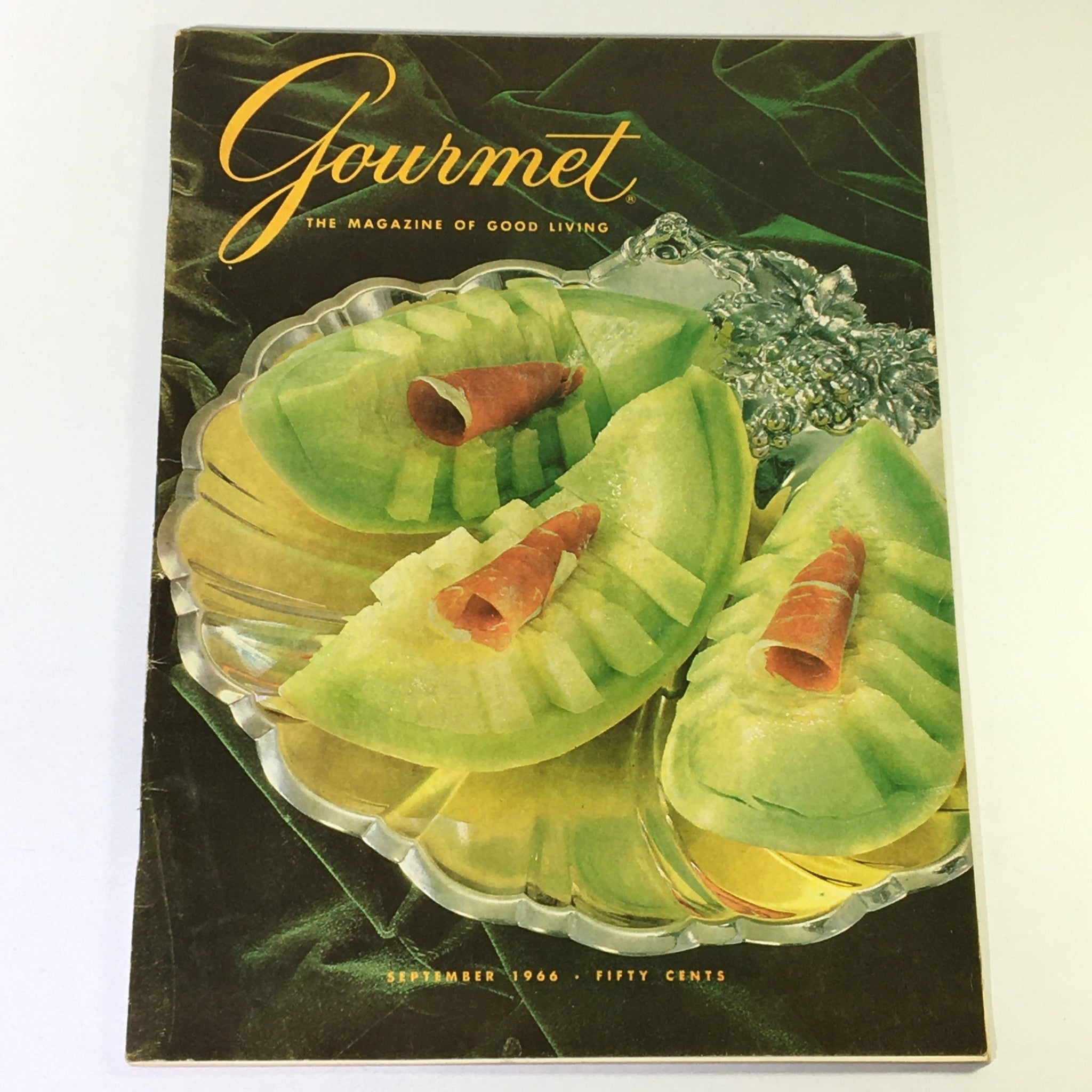 VTG Gourmet The Magazine of Good Living September 1966 - The Time of Couscous